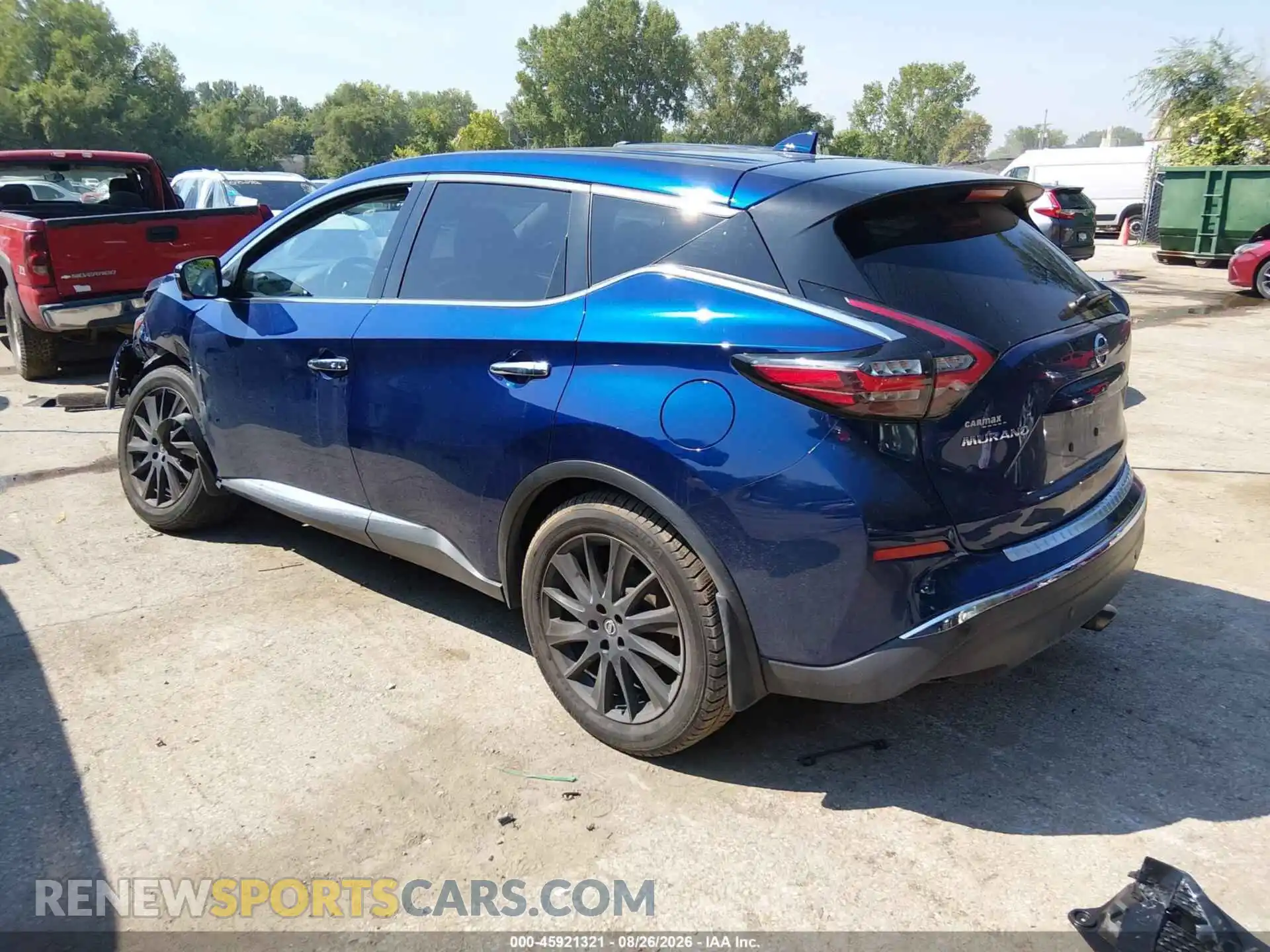 3 Photograph of a damaged car 5N1AZ2CS7MC100227 NISSAN MURANO 2021