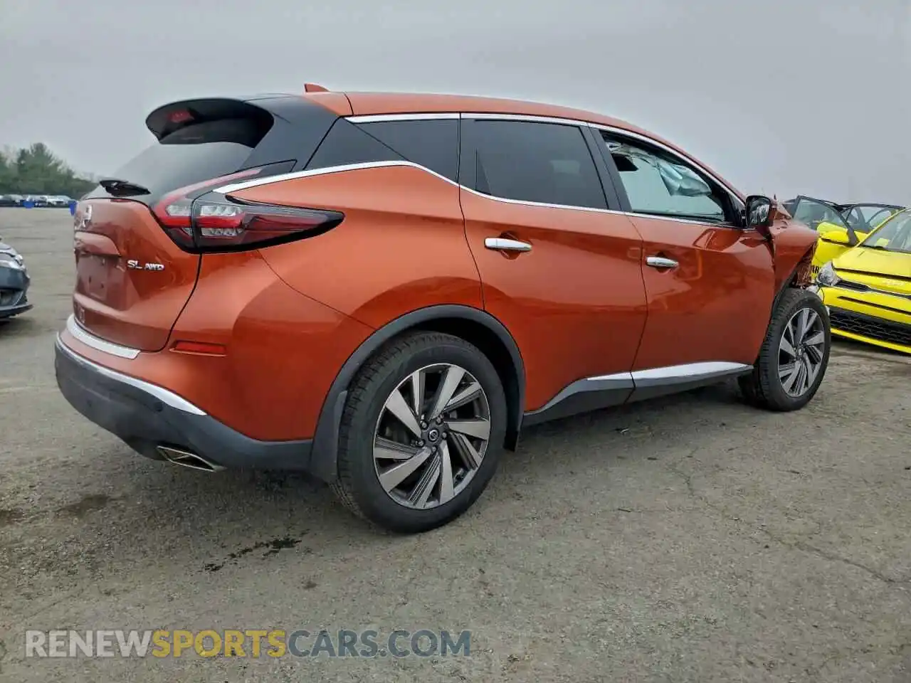 3 Photograph of a damaged car 5N1AZ2CS9MC117613 NISSAN MURANO 2021