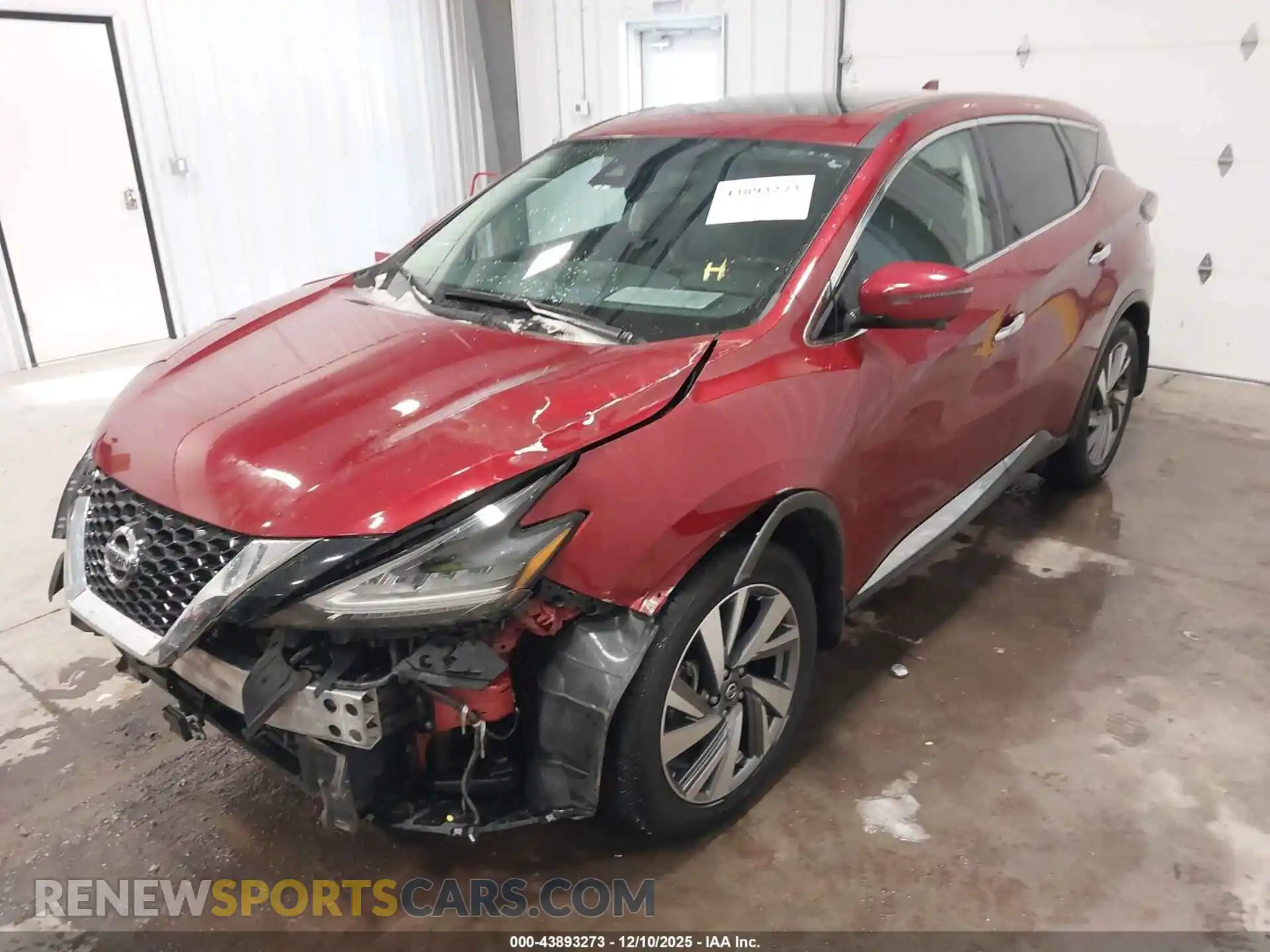2 Photograph of a damaged car 5N1AZ2CSXMC124098 NISSAN MURANO 2021