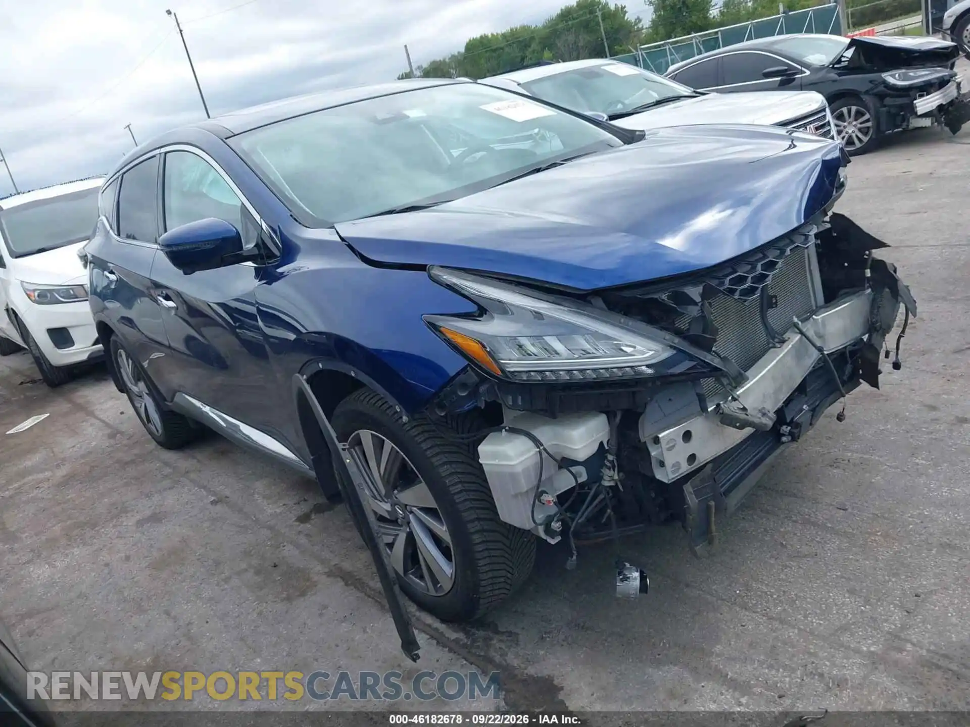 1 Photograph of a damaged car 5N1AZ2CSXMC125865 NISSAN MURANO 2021