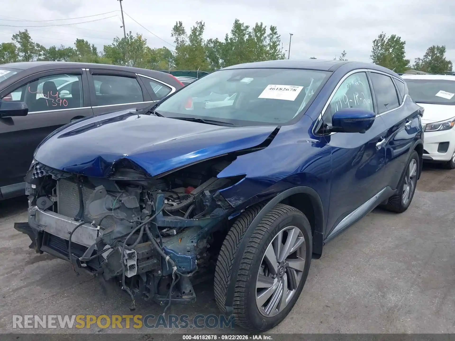 2 Photograph of a damaged car 5N1AZ2CSXMC125865 NISSAN MURANO 2021
