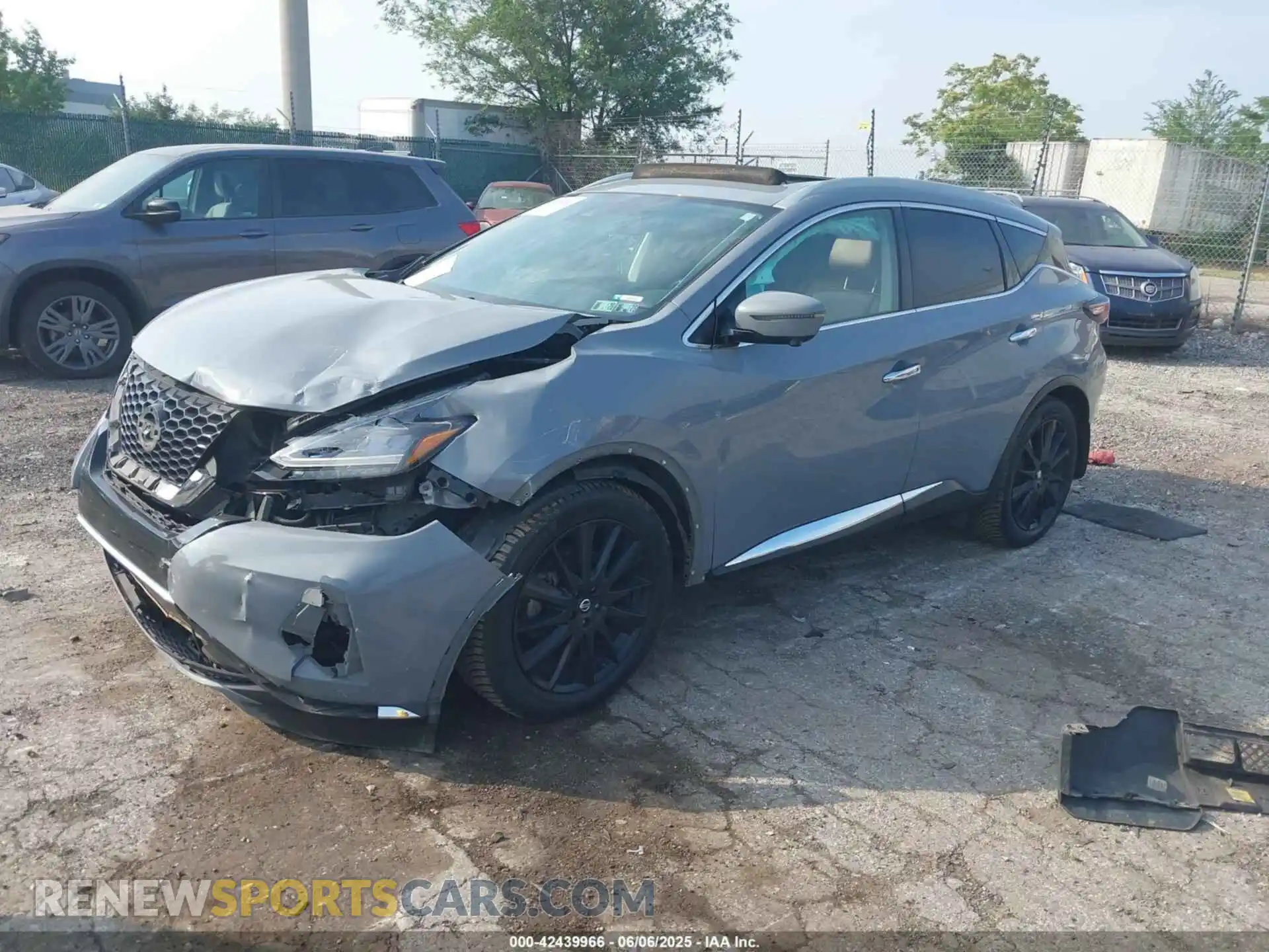2 Photograph of a damaged car 5N1AZ2DS1MC110802 NISSAN MURANO 2021