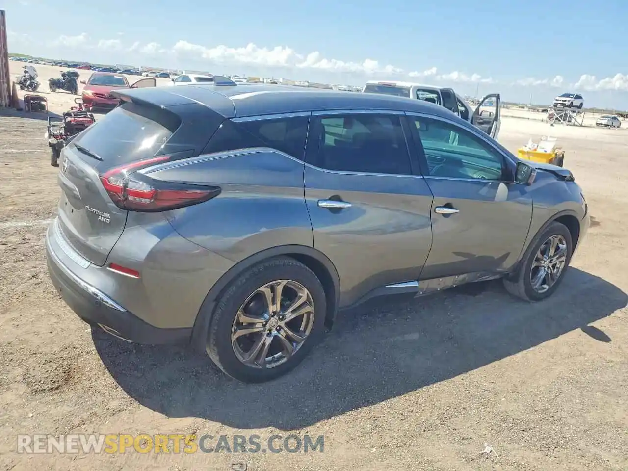 3 Photograph of a damaged car 5N1AZ2DS5MC123228 NISSAN MURANO 2021