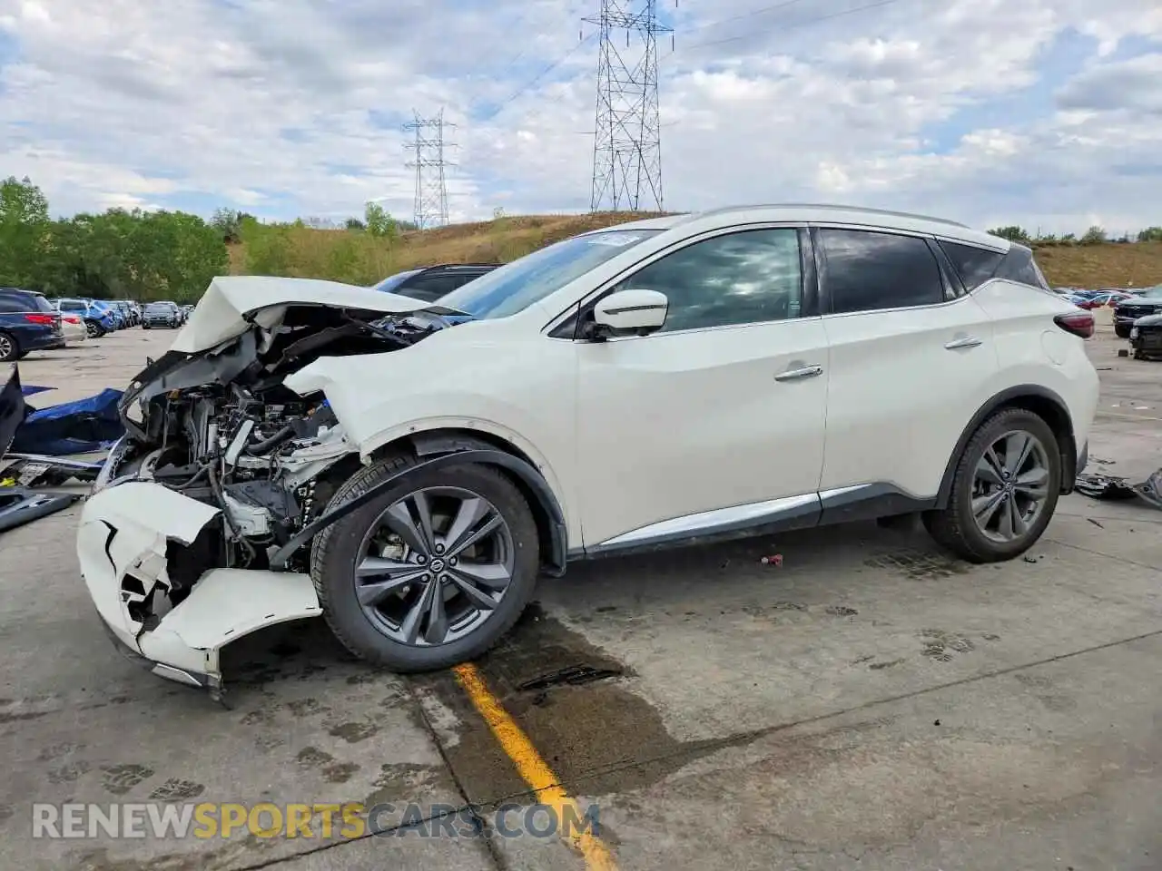 1 fotografías del automóvil dañado 5N1AZ2DS7MC113624 NISSAN MURANO 2021
