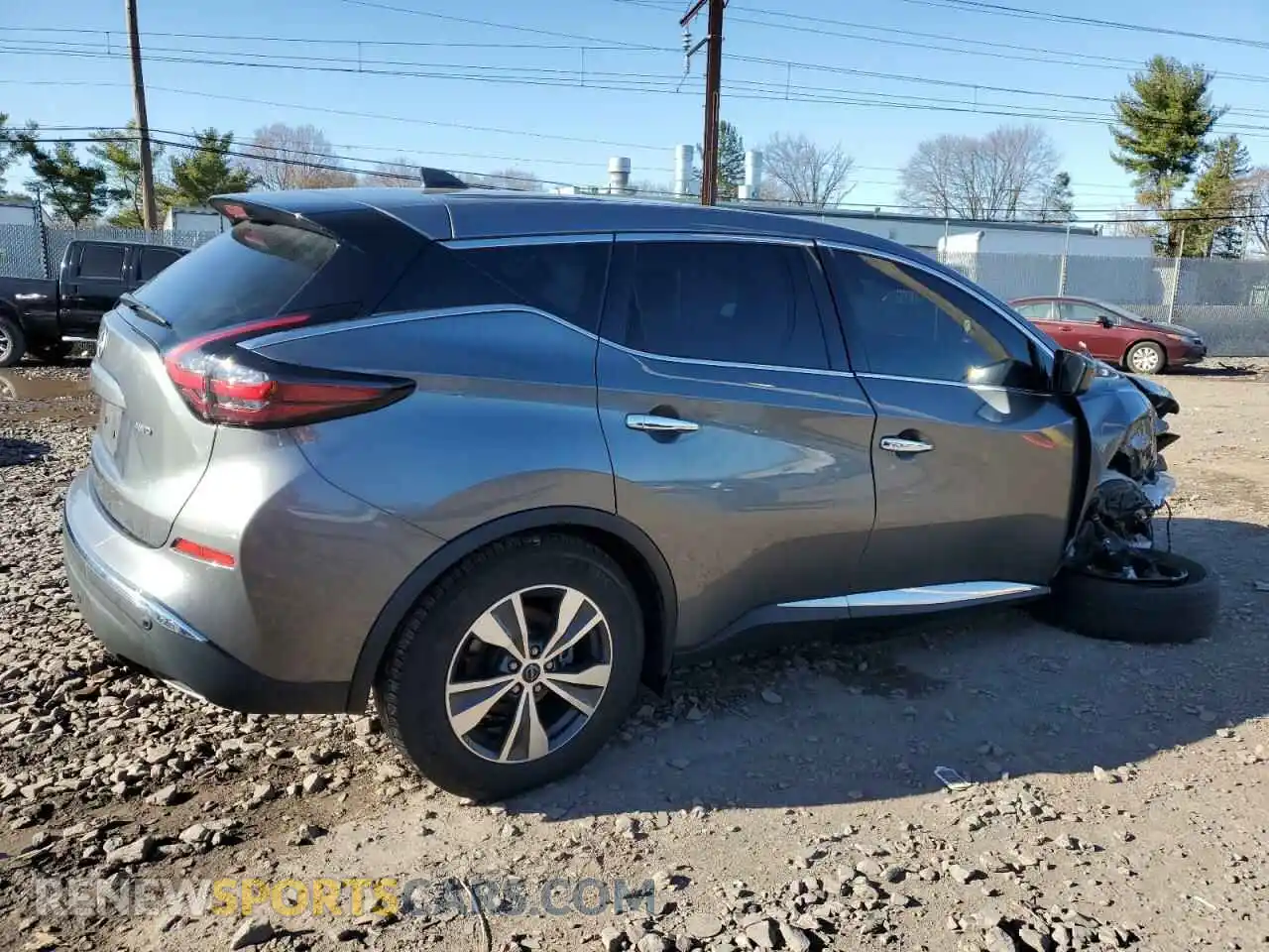 3 Photograph of a damaged car 5N1AZ2AS9PC111110 NISSAN MURANO 2023