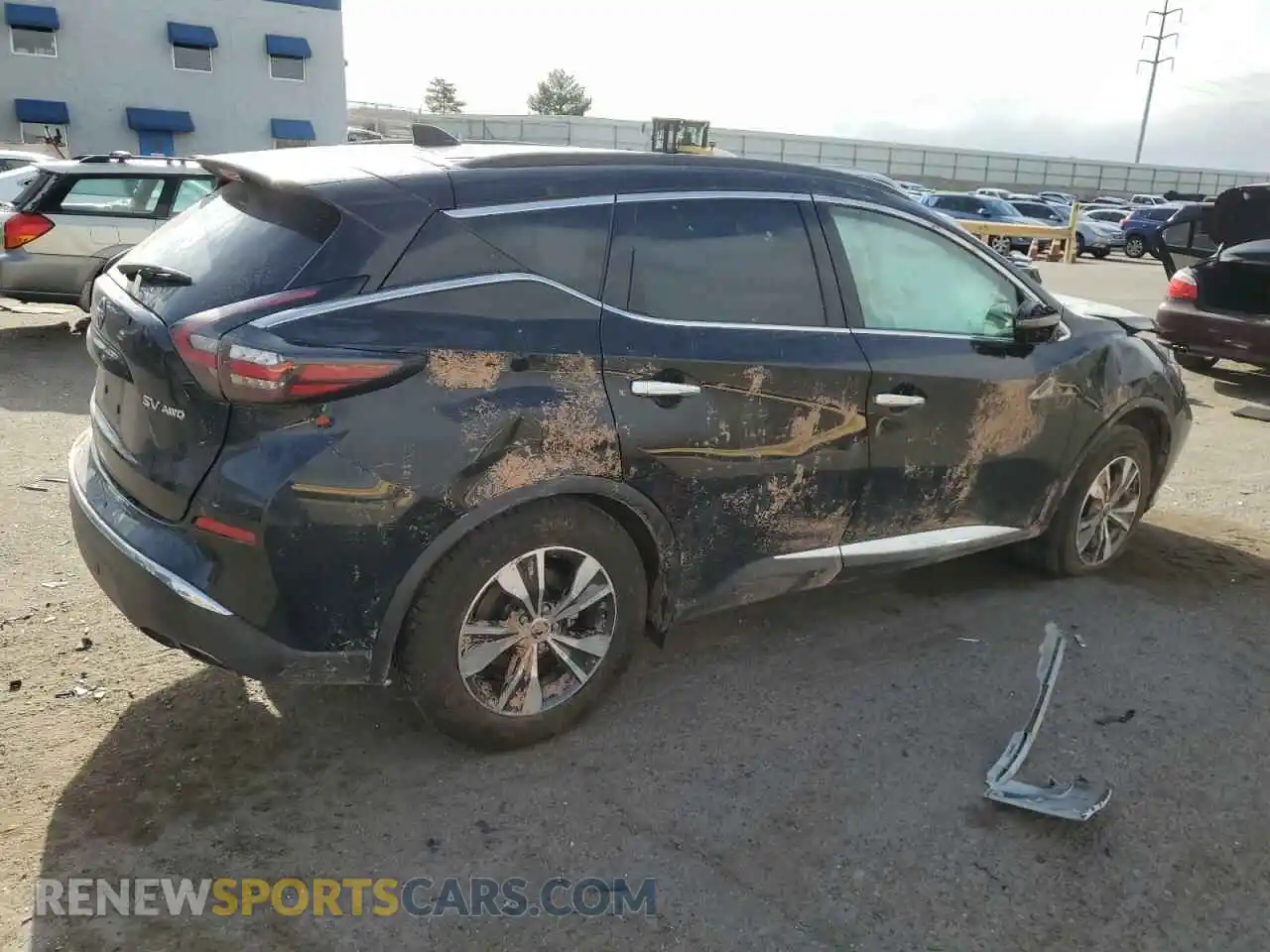 3 fotografías del automóvil dañado 5N1AZ2BS1PC104392 NISSAN MURANO 2023