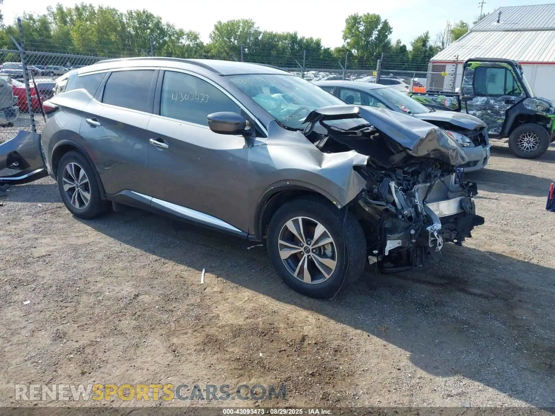 1 Photograph of a damaged car 5N1AZ2BS7PC112965 NISSAN MURANO 2023