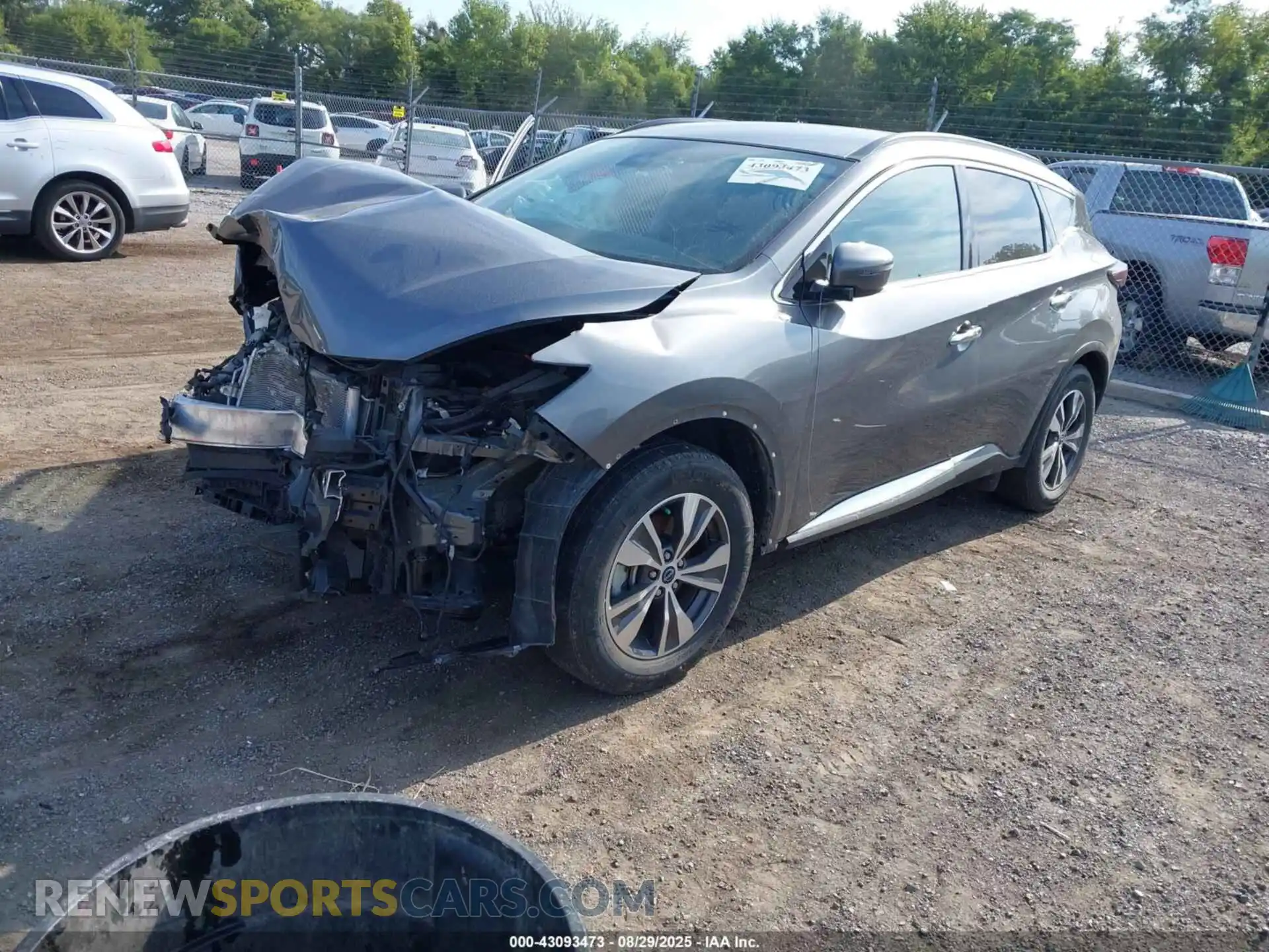 2 Photograph of a damaged car 5N1AZ2BS7PC112965 NISSAN MURANO 2023