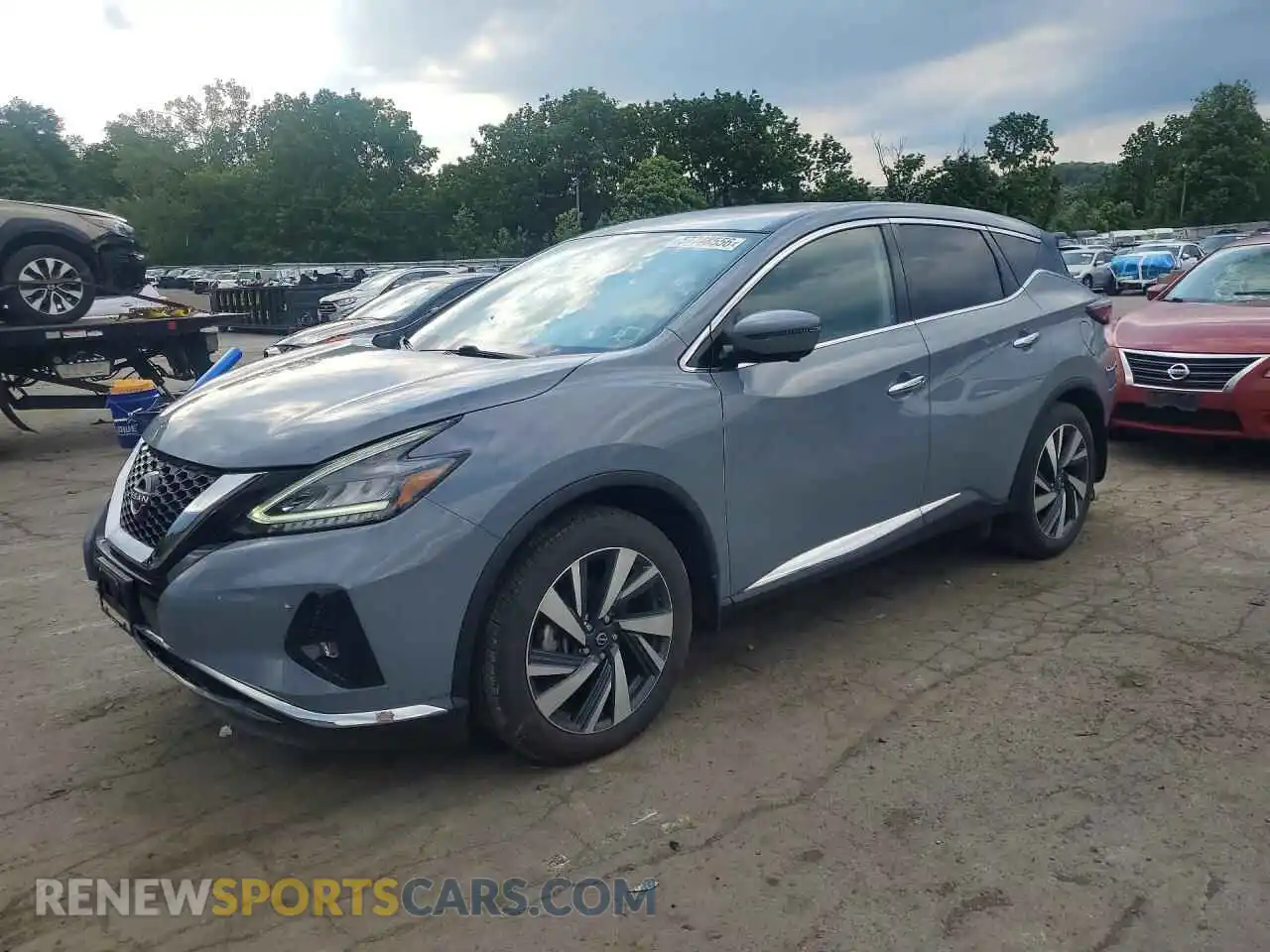 1 Photograph of a damaged car 5N1AZ2CS0PC138726 NISSAN MURANO 2023