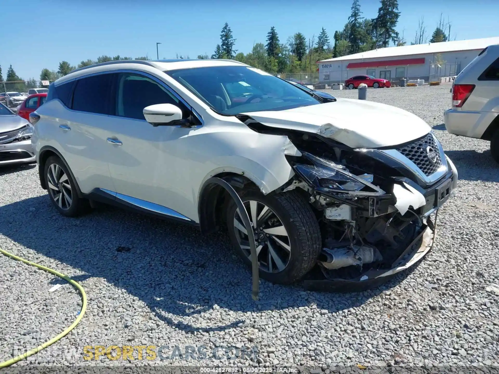 1 Photograph of a damaged car 5N1AZ2CS5PC101879 NISSAN MURANO 2023