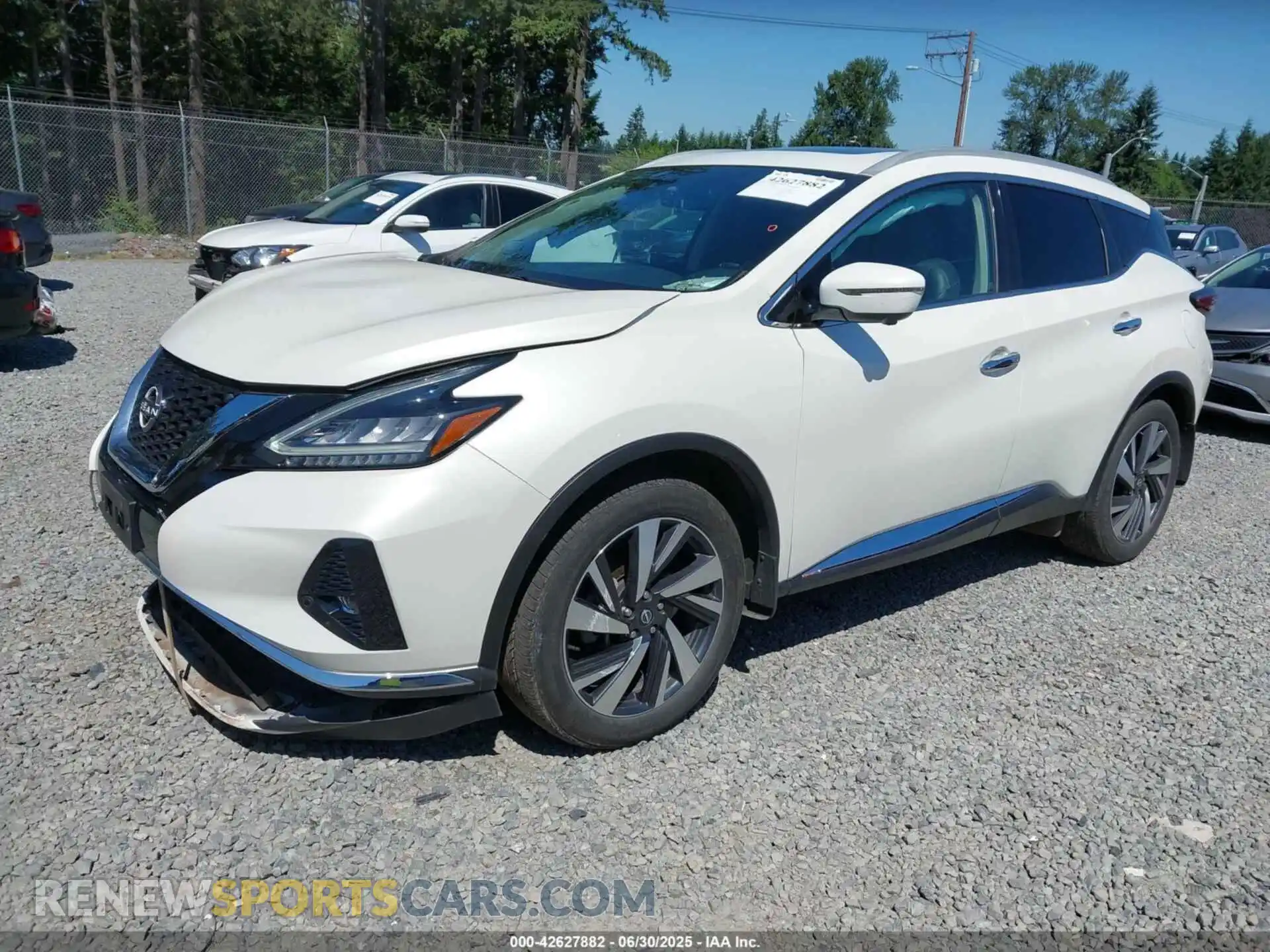 2 Photograph of a damaged car 5N1AZ2CS5PC101879 NISSAN MURANO 2023
