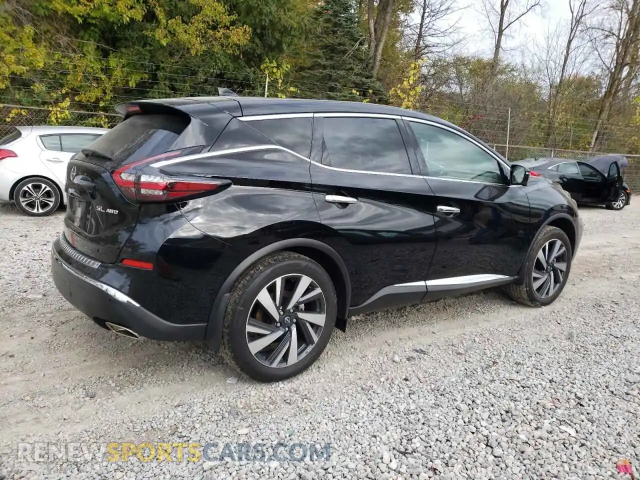3 Photograph of a damaged car 5N1AZ2CS8PC124007 NISSAN MURANO 2023