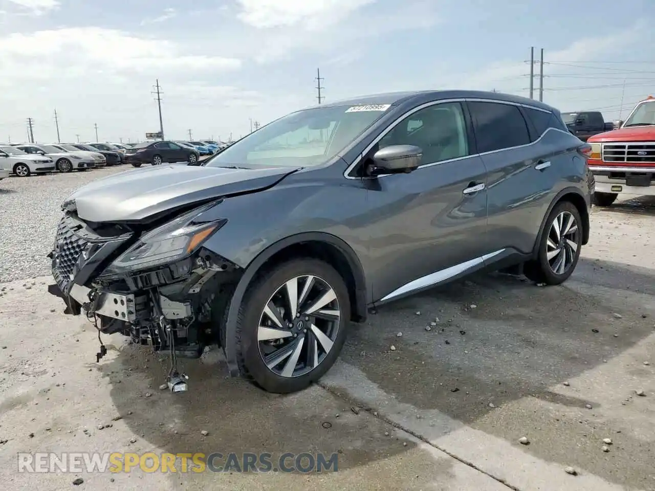 1 Photograph of a damaged car 5N1AZ2CSXPC126096 NISSAN MURANO 2023