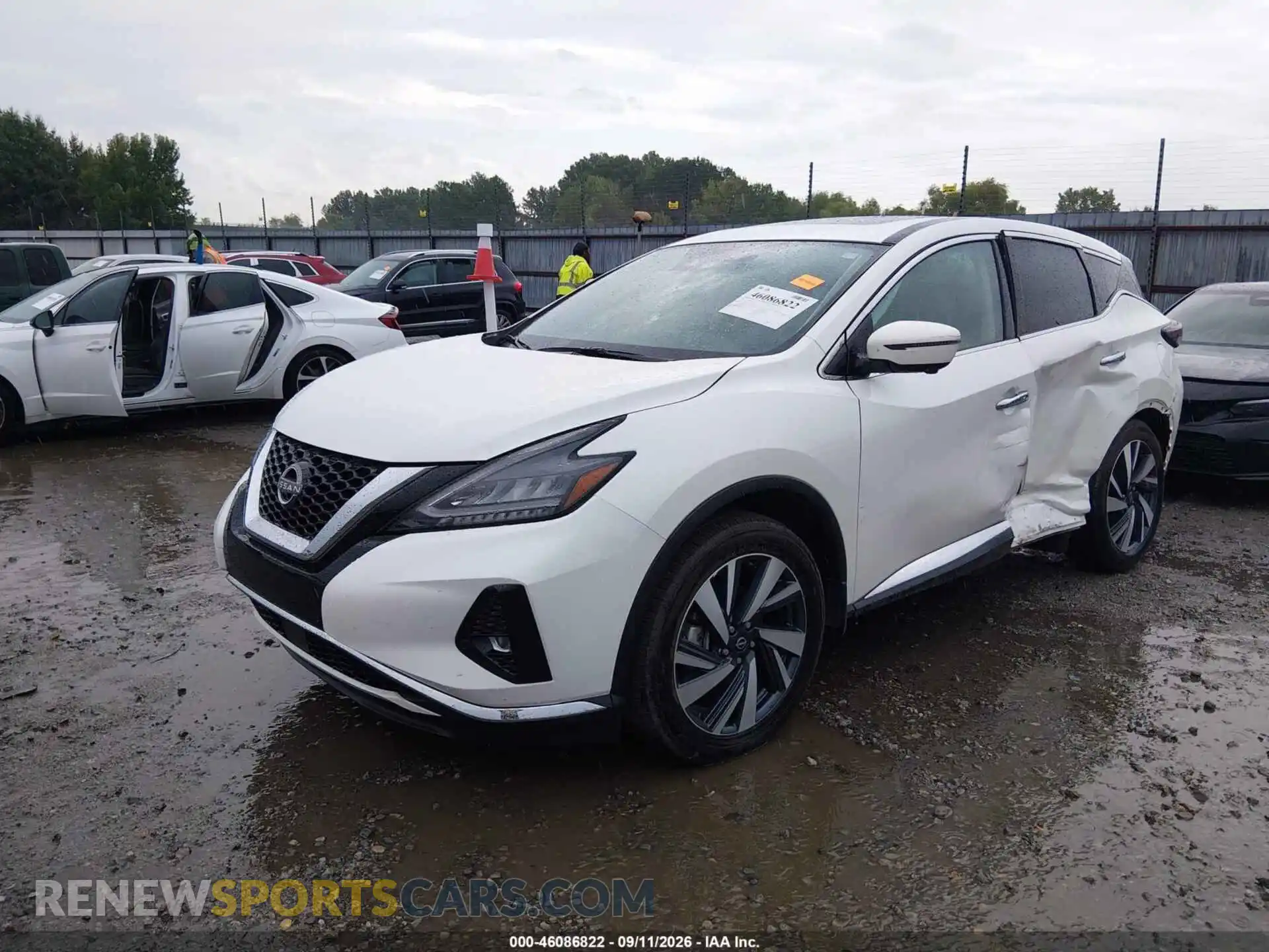 2 fotografías del automóvil dañado 5N1AZ2CS5RC117194 NISSAN MURANO 2024