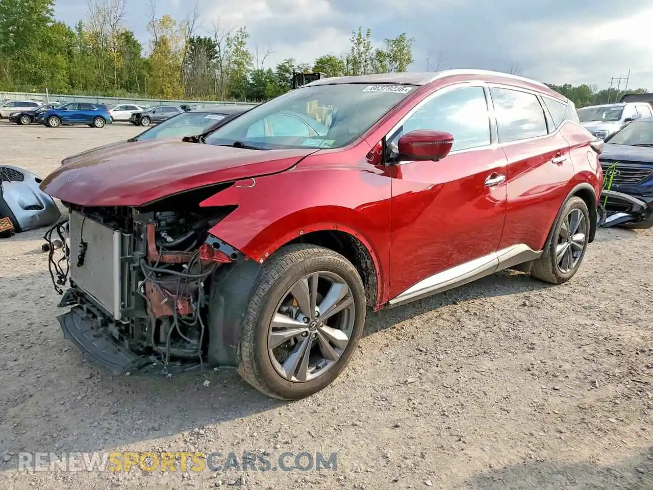 1 fotografías del automóvil dañado 5N1AZ2DS3RC115541 NISSAN MURANO 2024