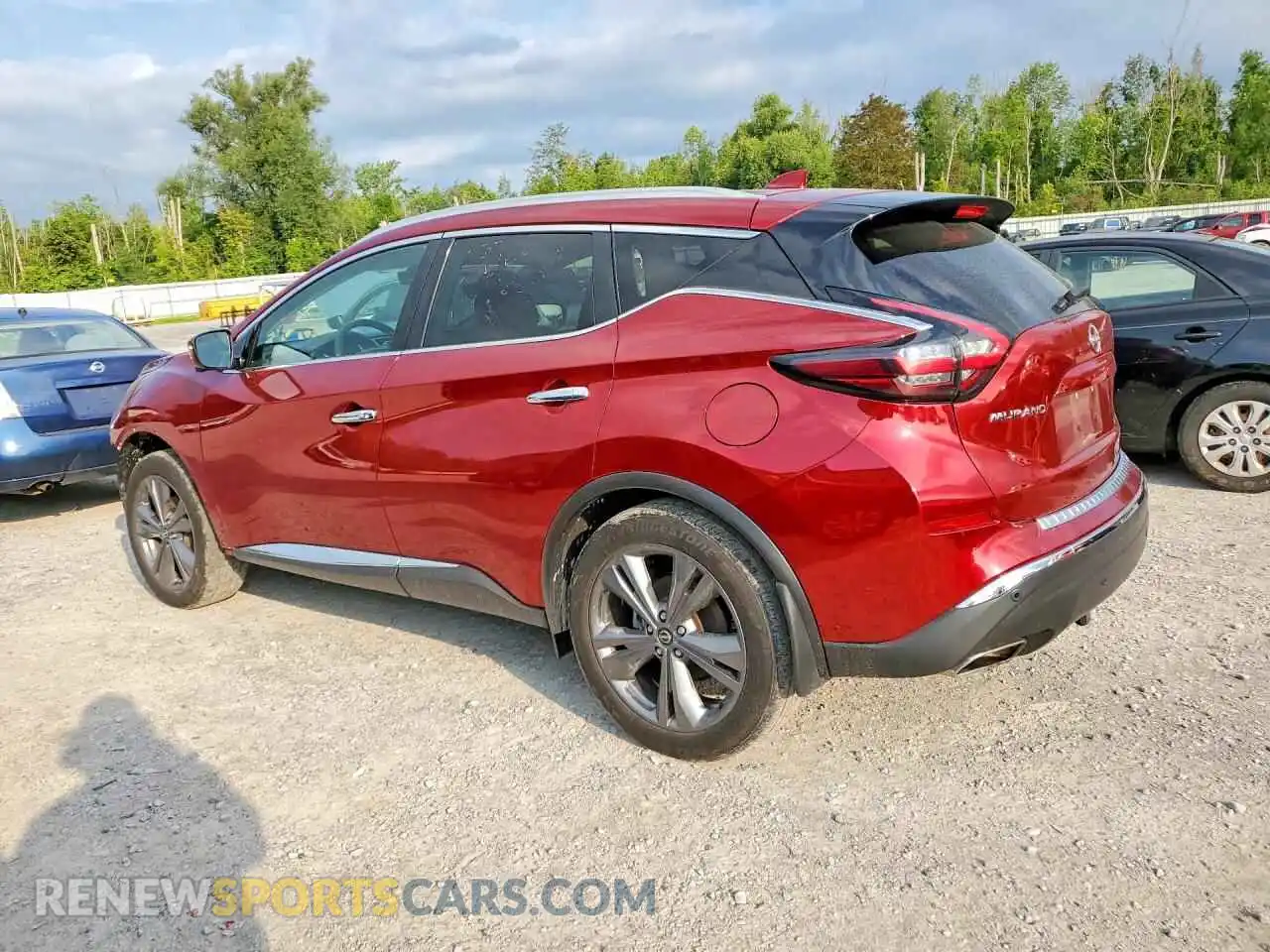 2 fotografías del automóvil dañado 5N1AZ2DS3RC115541 NISSAN MURANO 2024