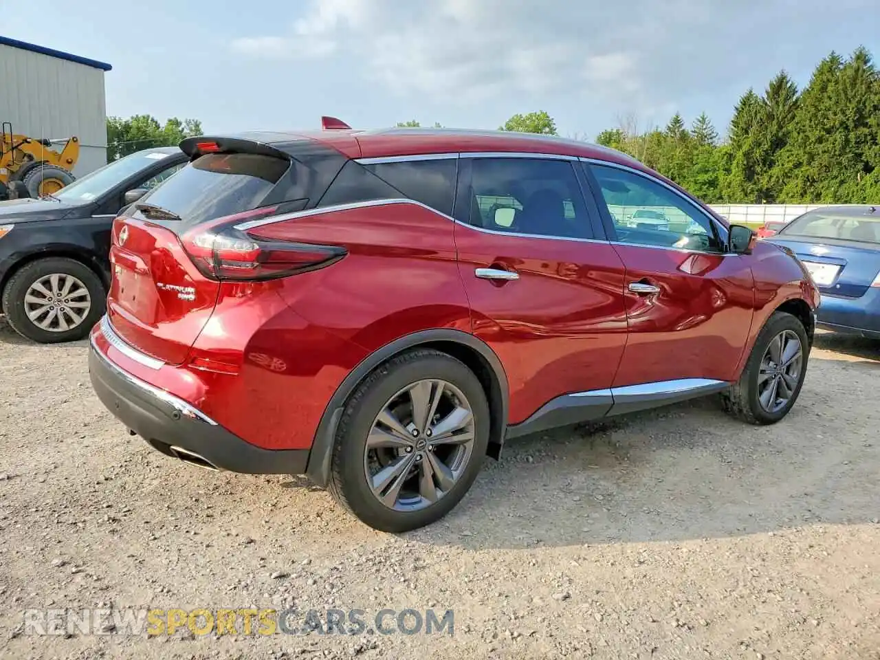 3 fotografías del automóvil dañado 5N1AZ2DS3RC115541 NISSAN MURANO 2024
