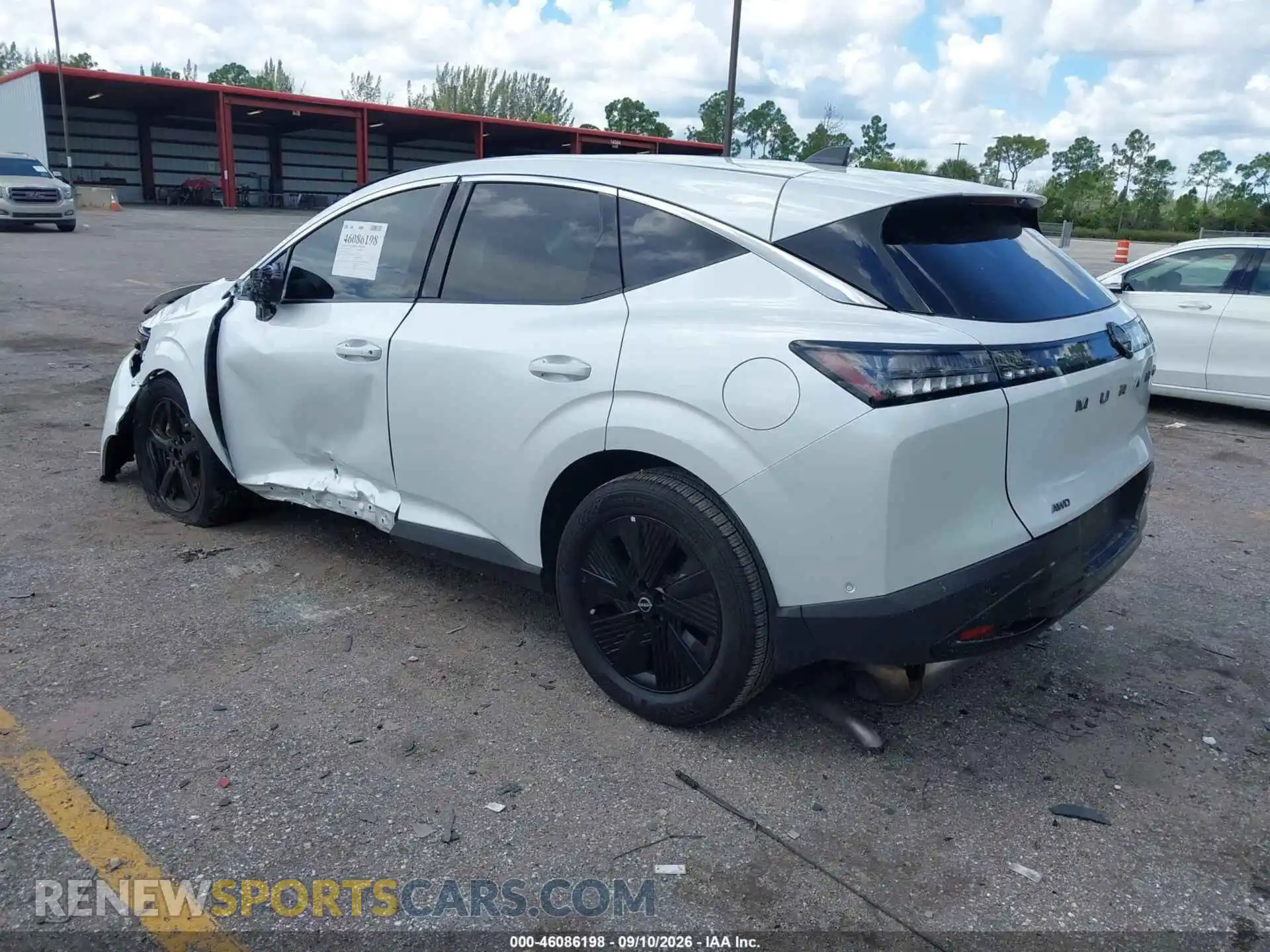3 Photograph of a damaged car 5N1AZ3BS2SC130241 NISSAN MURANO 2025