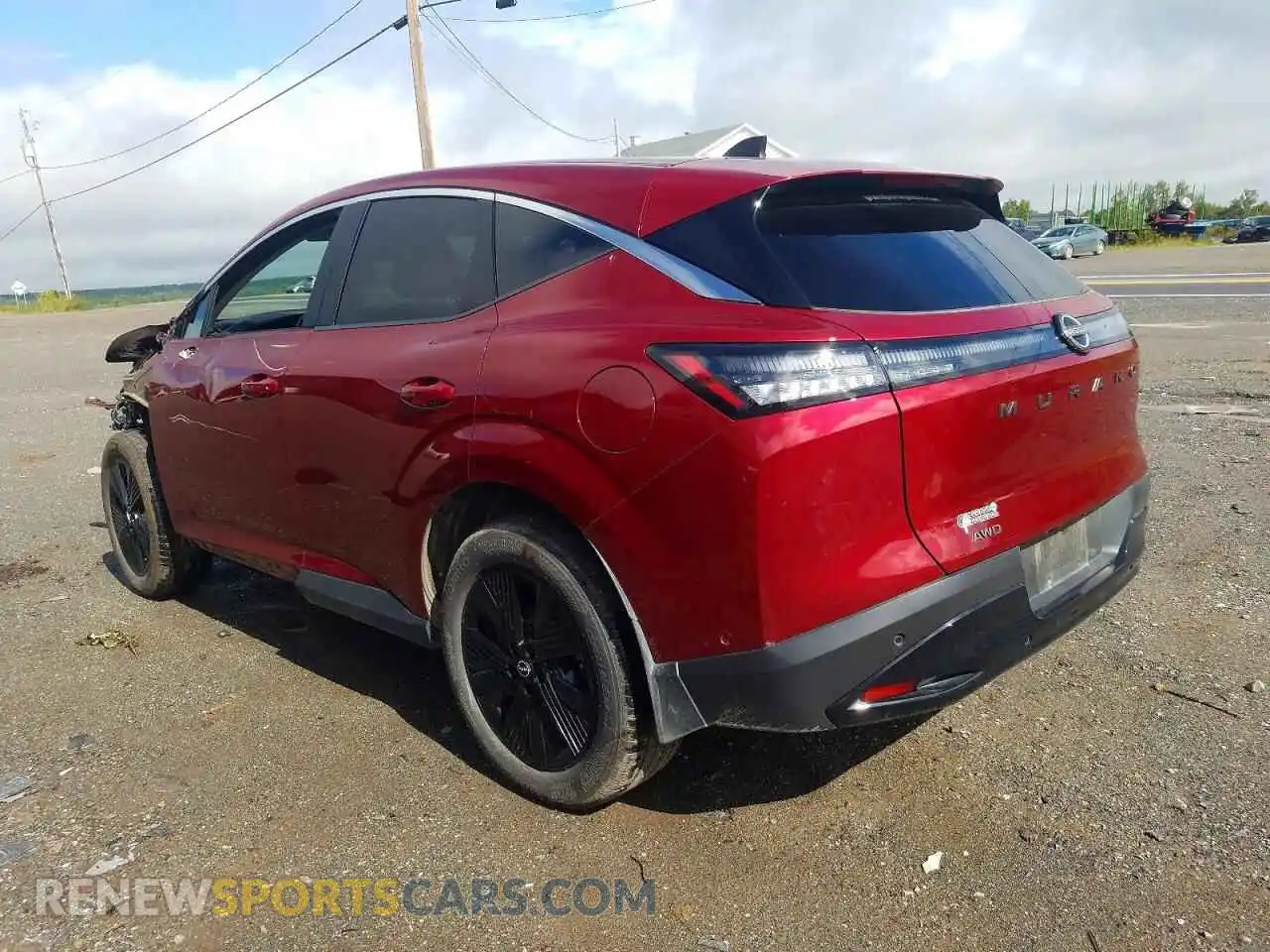 2 Photograph of a damaged car 5N1AZ3BS4SC120410 NISSAN MURANO 2025