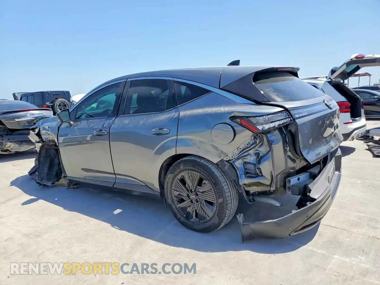 2 Photograph of a damaged car 5N1AZ3BS5SC122375 NISSAN MURANO 2025