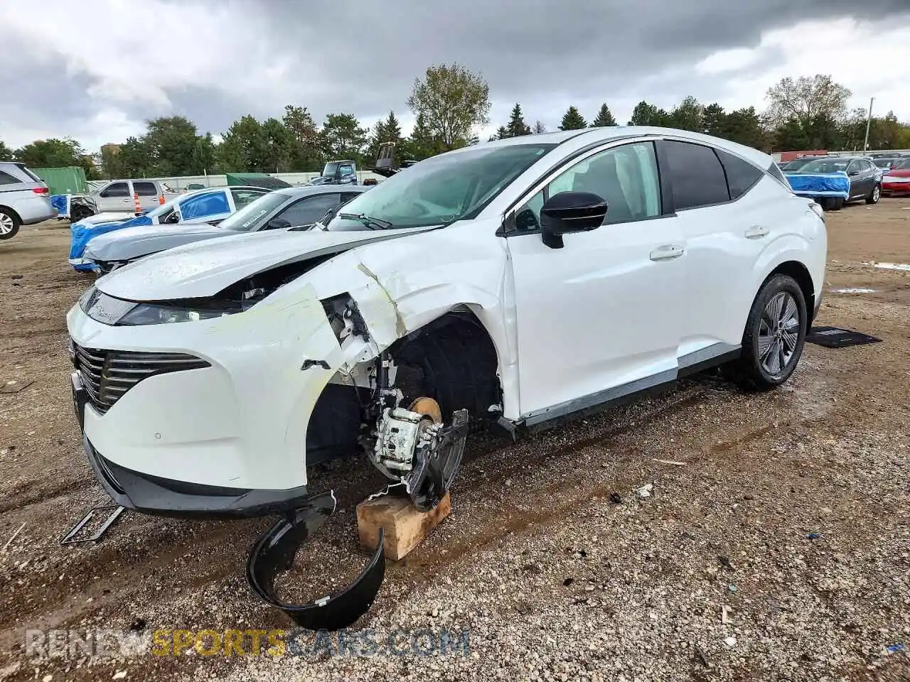 1 Photograph of a damaged car 5N1AZ3CS1SC116202 NISSAN MURANO 2025
