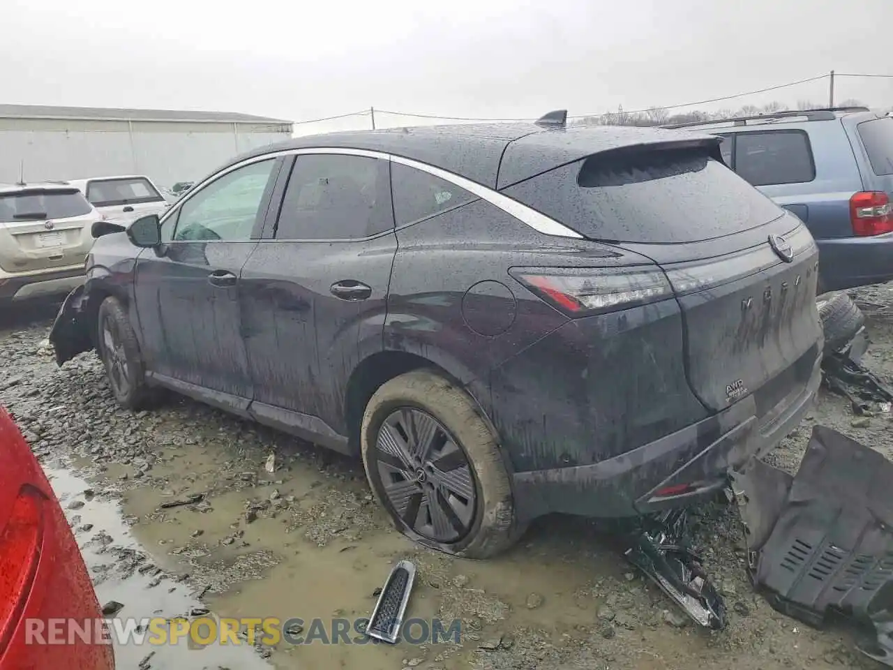 2 Photograph of a damaged car 5N1AZ3CS3SC129050 NISSAN MURANO 2025