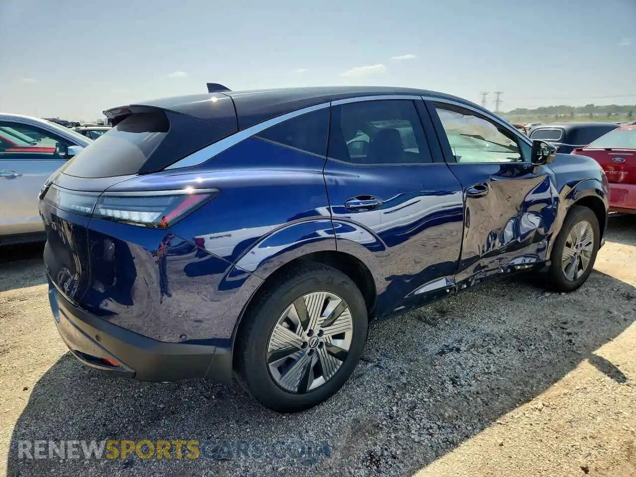3 fotografías del automóvil dañado 5N1AZ3CS5SC114937 NISSAN MURANO 2025