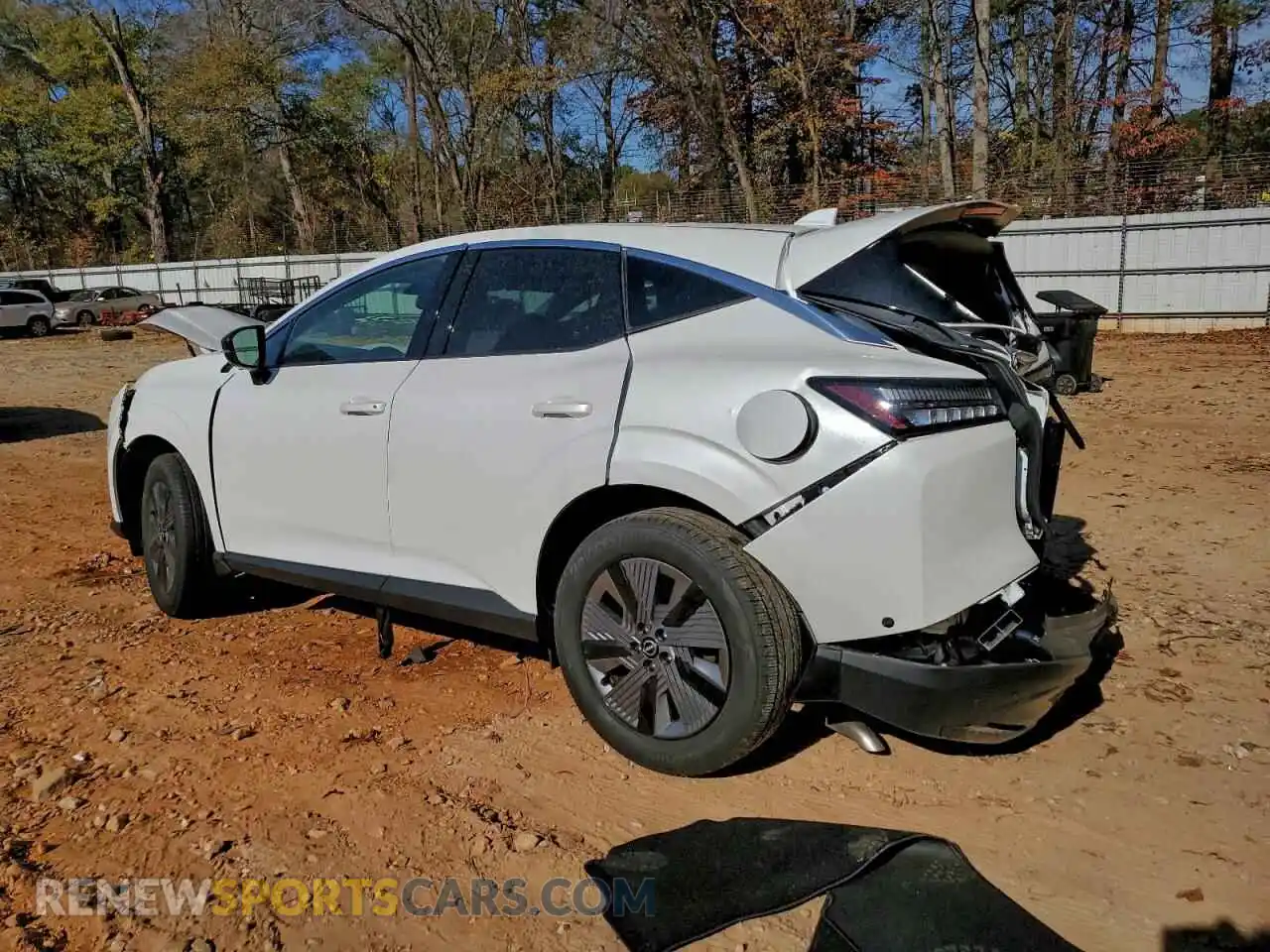 2 fotografías del automóvil dañado 5N1AZ3CS6SC127857 NISSAN MURANO 2025
