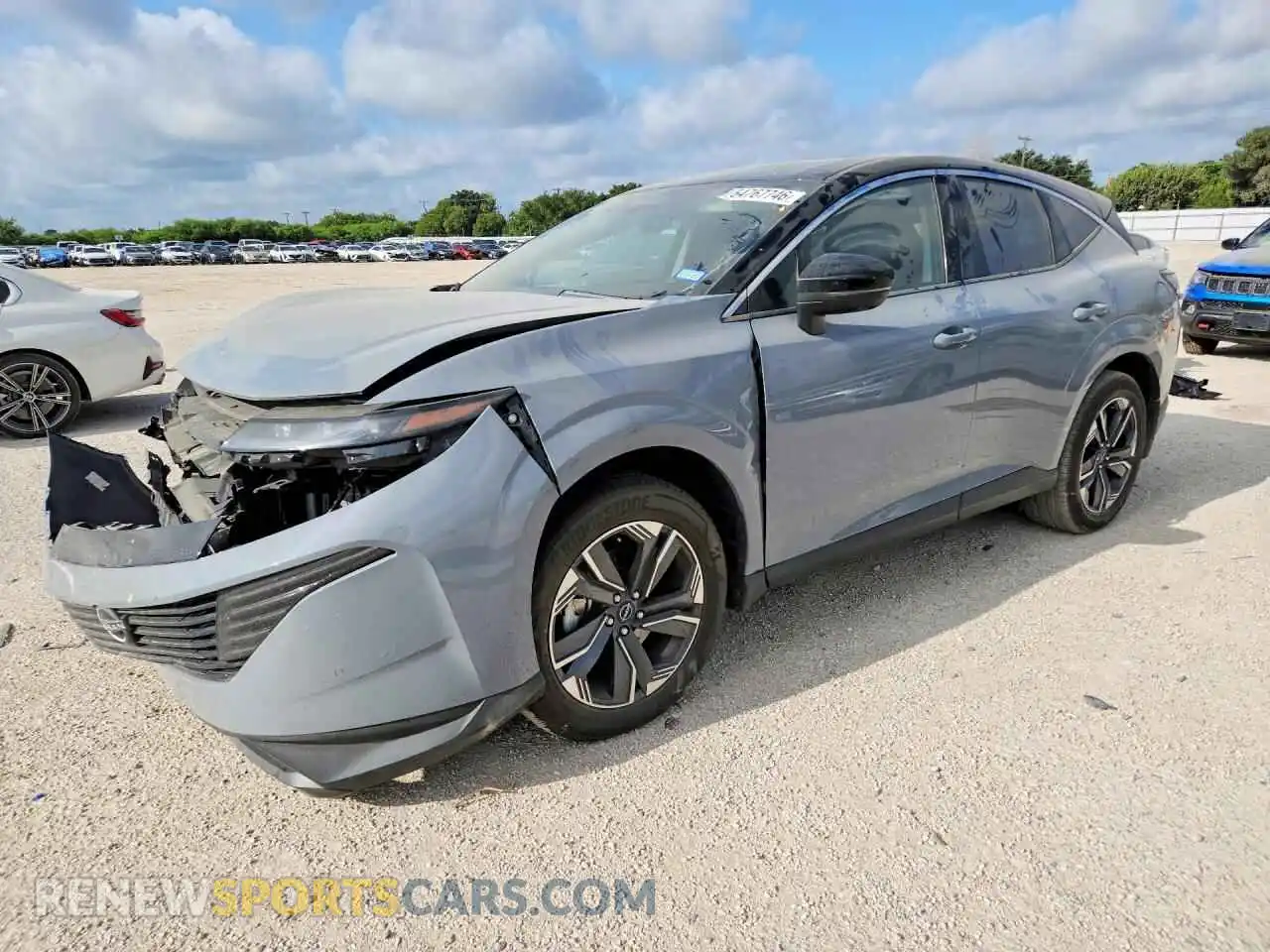 1 Photograph of a damaged car 5N1AZ3CS7SC132615 NISSAN MURANO 2025