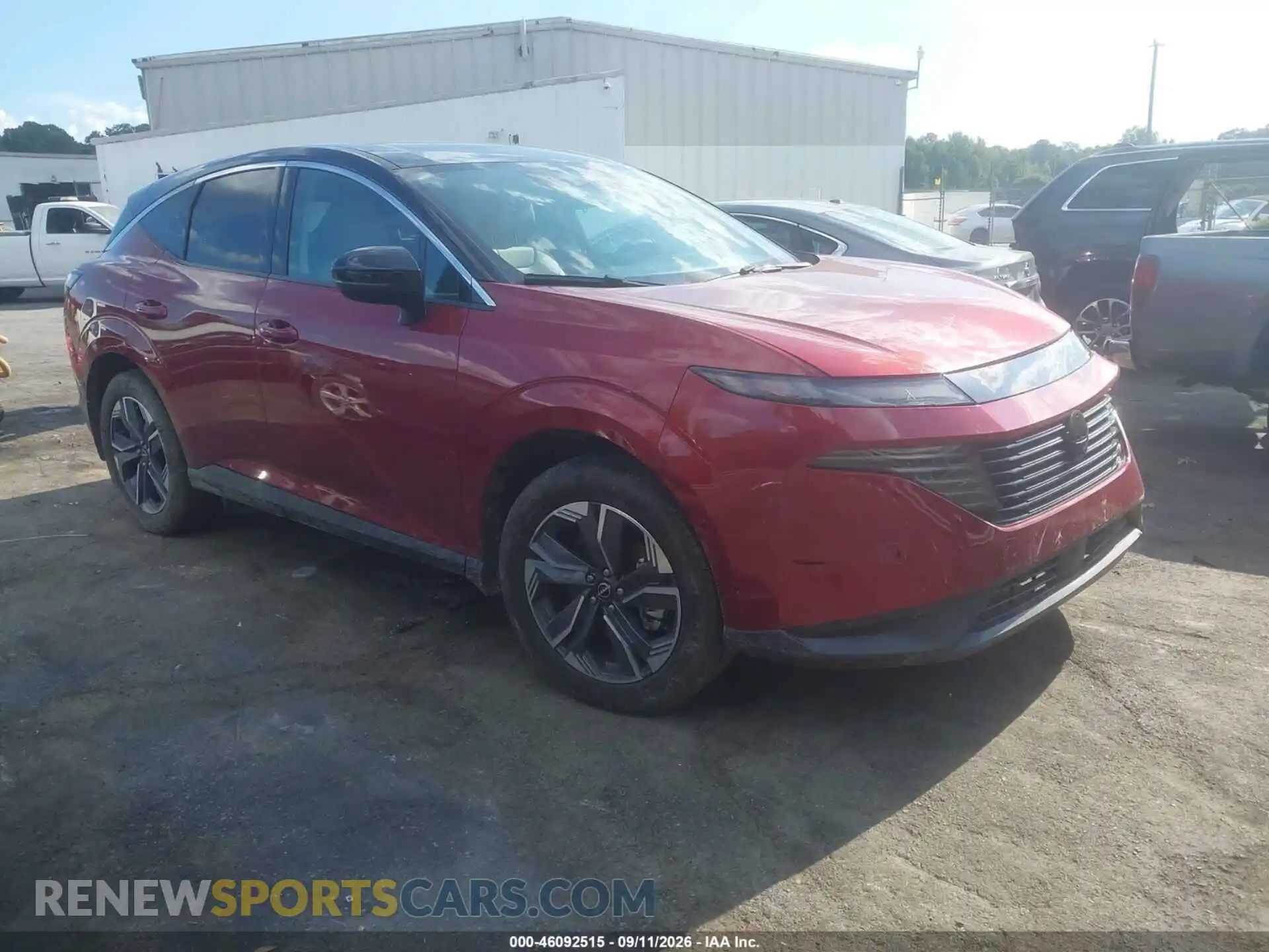 1 Photograph of a damaged car 5N1AZ3CS8SC134938 NISSAN MURANO 2025