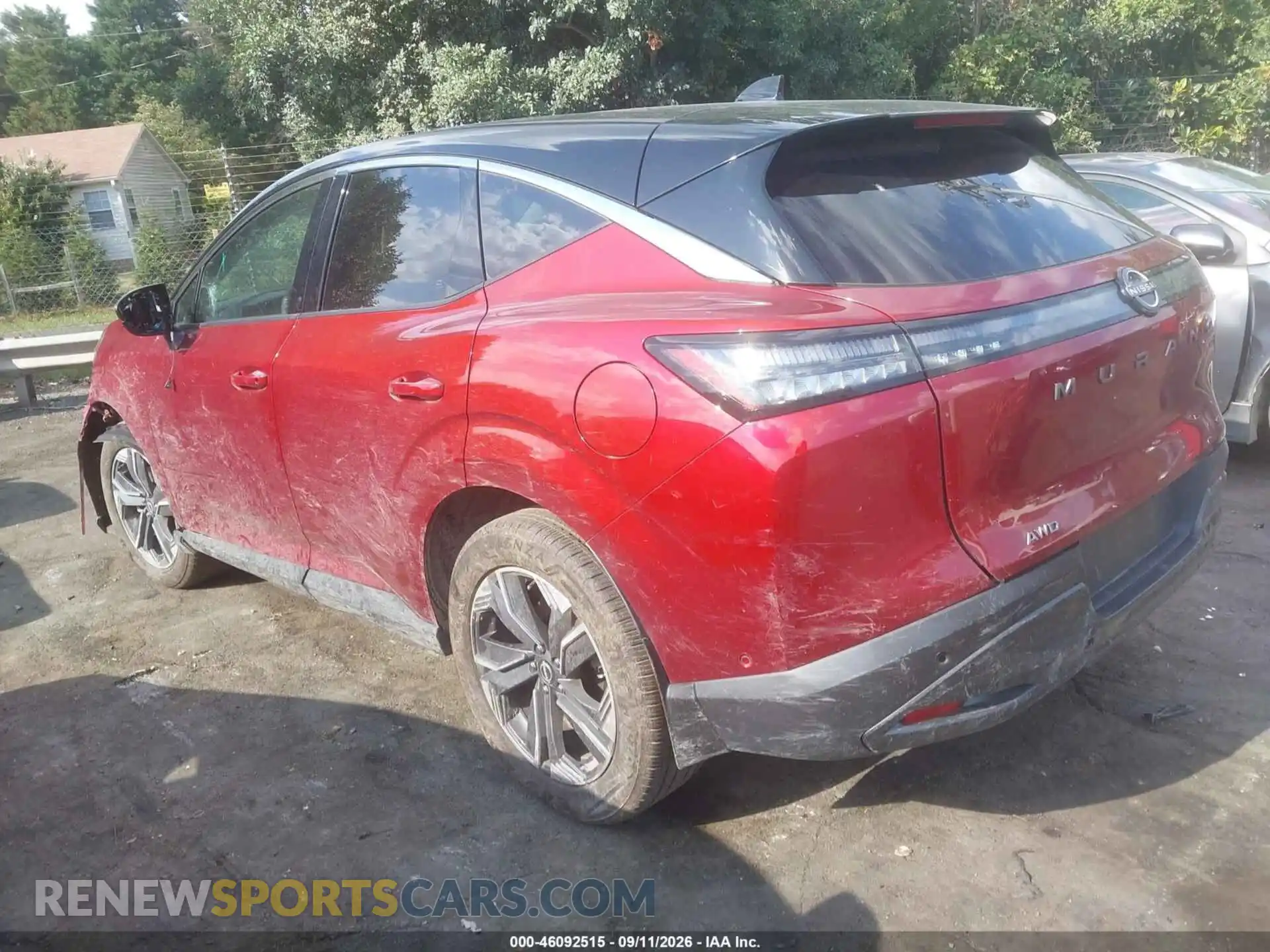 3 Photograph of a damaged car 5N1AZ3CS8SC134938 NISSAN MURANO 2025