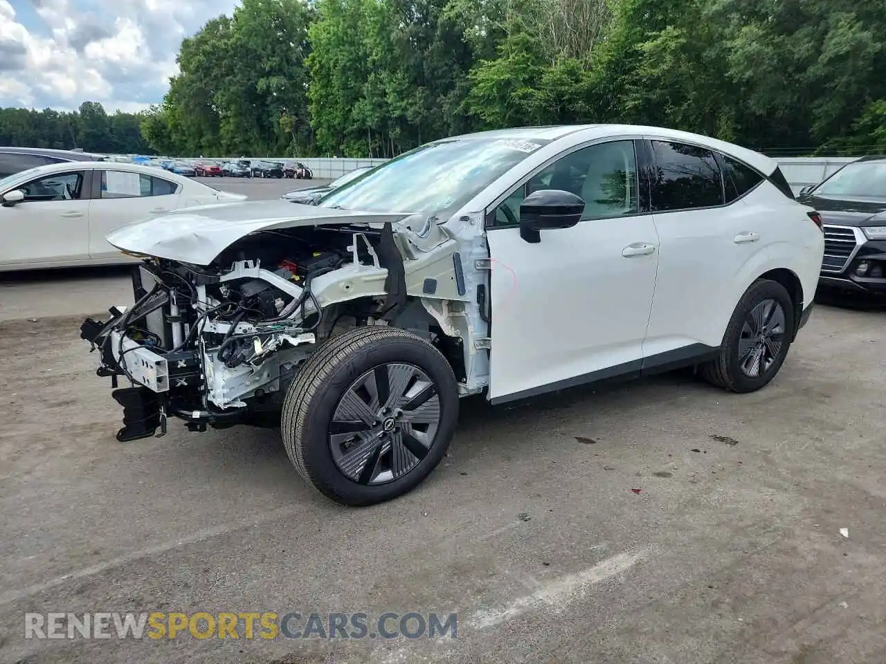 1 Photograph of a damaged car 5N1AZ3CS8SC136852 NISSAN MURANO 2025
