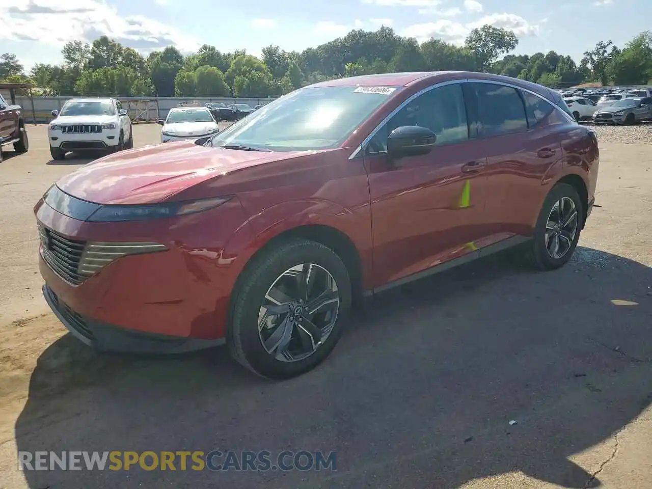 1 Photograph of a damaged car 5N1AZ3CS9SC129179 NISSAN MURANO 2025