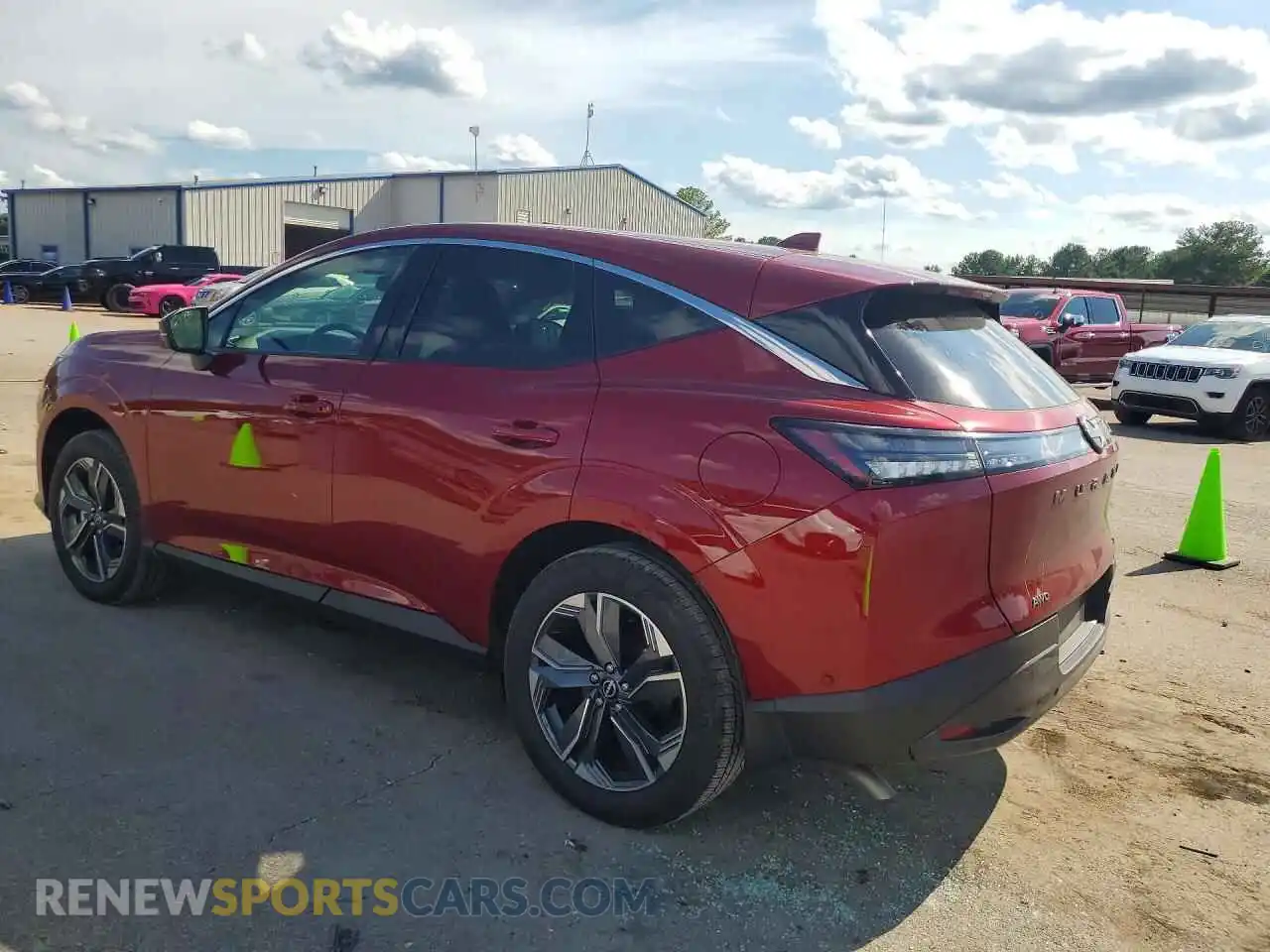 2 Photograph of a damaged car 5N1AZ3CS9SC129179 NISSAN MURANO 2025