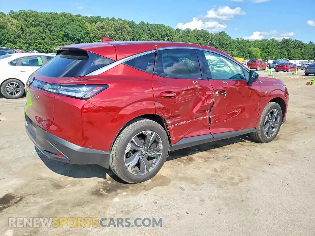 3 Photograph of a damaged car 5N1AZ3CS9SC129179 NISSAN MURANO 2025
