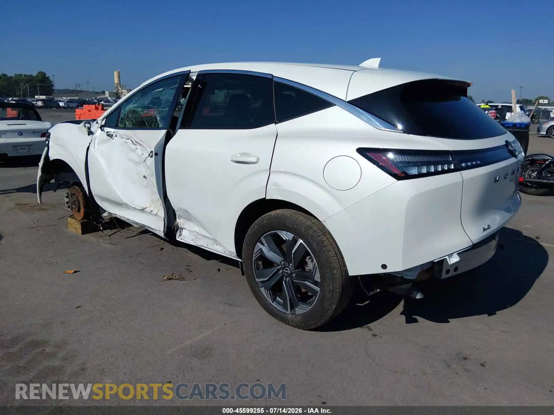 3 fotografías del automóvil dañado 5N1AZ3CSXSC139767 NISSAN MURANO 2025