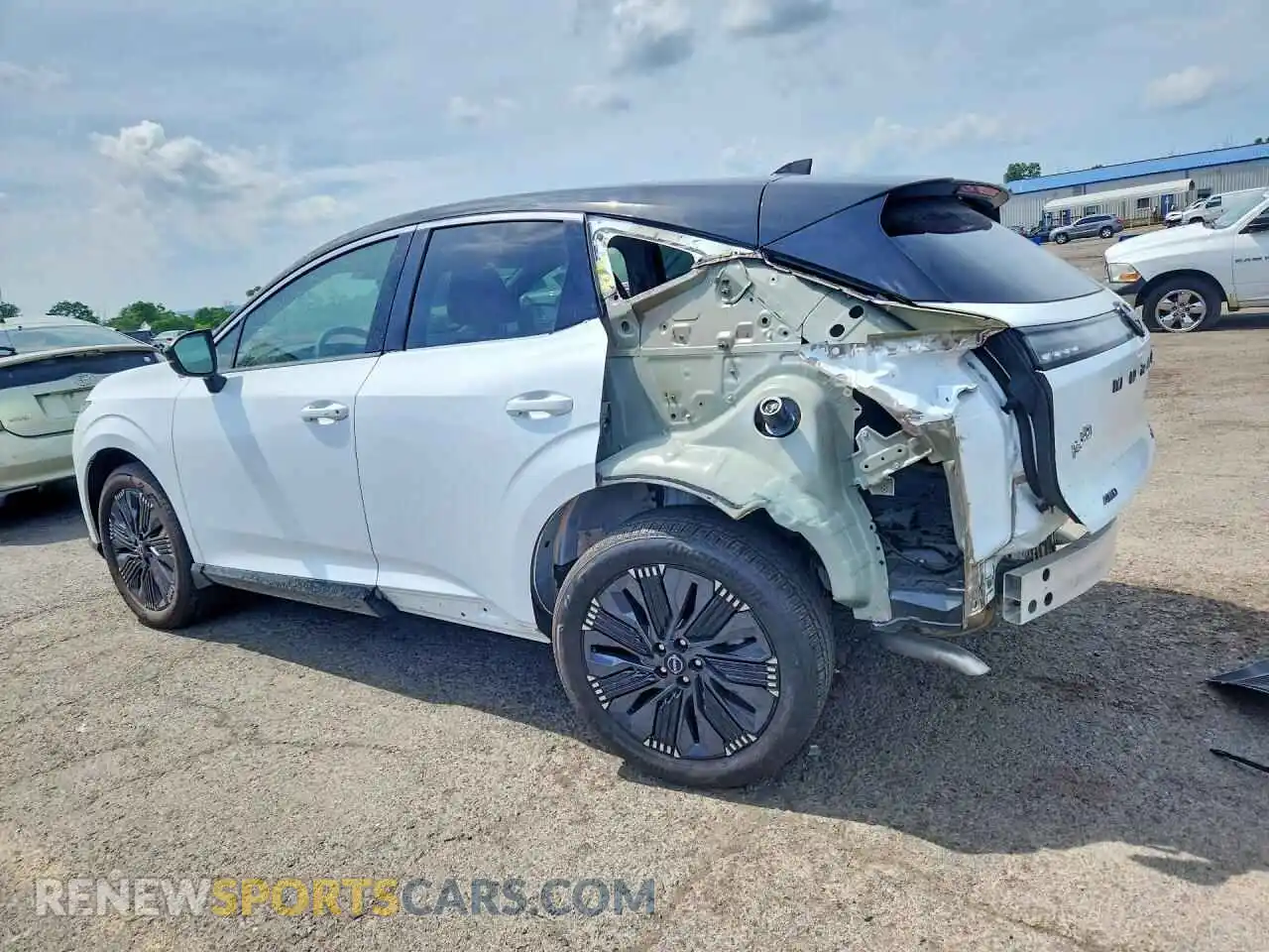 2 fotografías del automóvil dañado 5N1AZ3DT2SC108665 NISSAN MURANO 2025