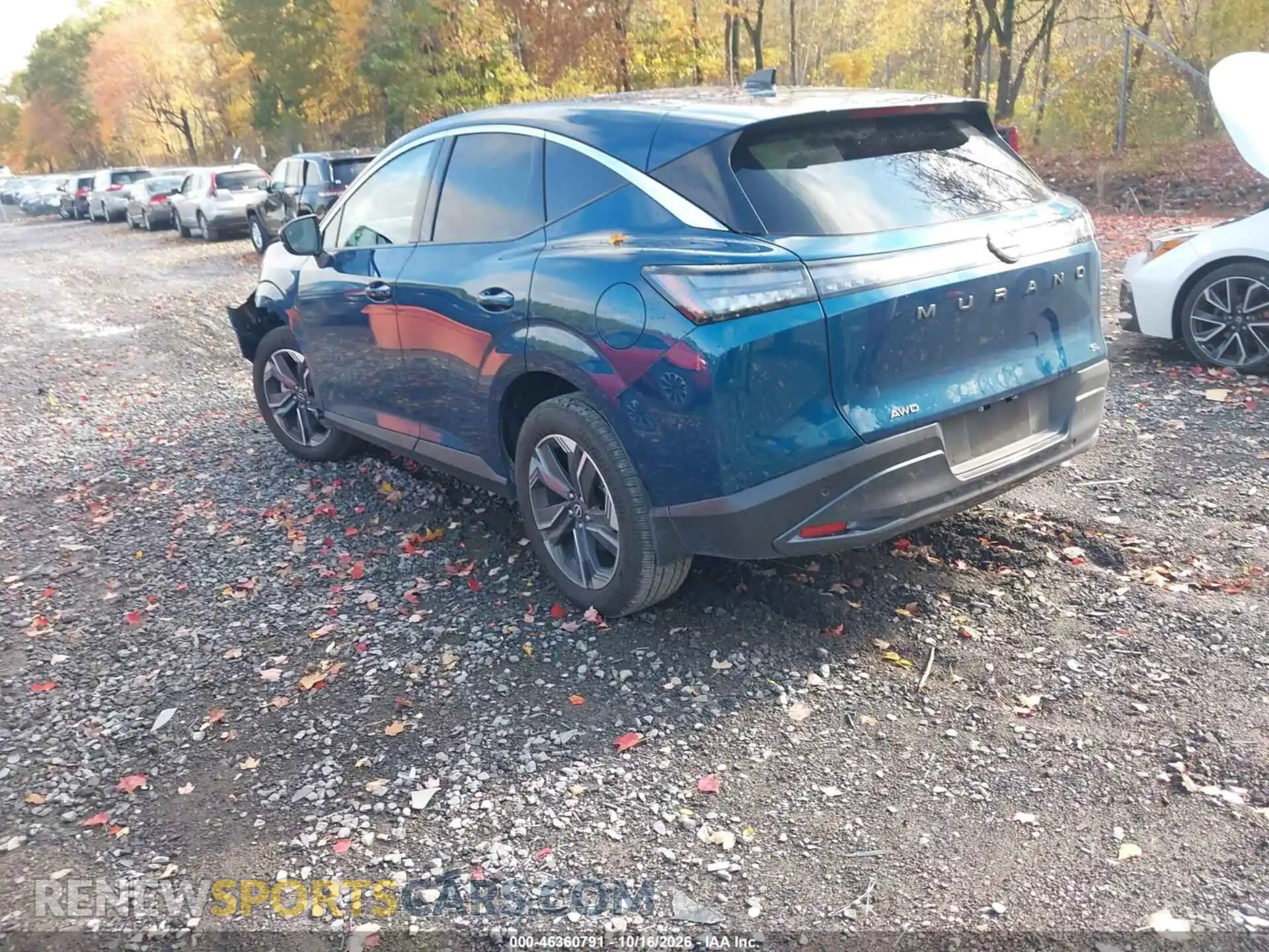 3 fotografías del automóvil dañado 5N1AZ3CS0TC124258 NISSAN MURANO 2026