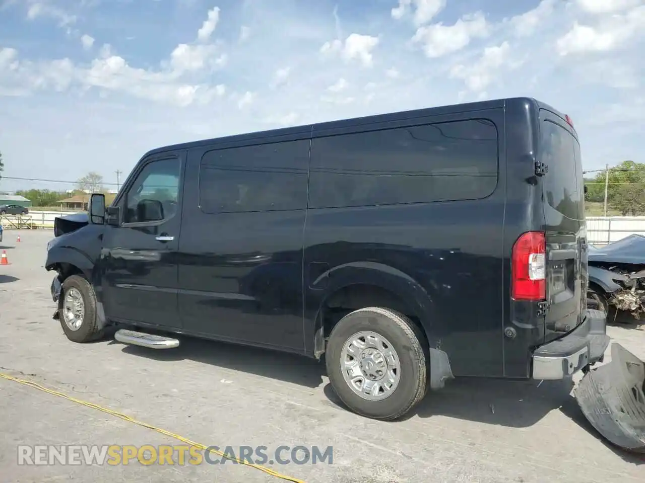 2 Photograph of a damaged car 5BZAF0AA3LN852134 NISSAN NV 2020