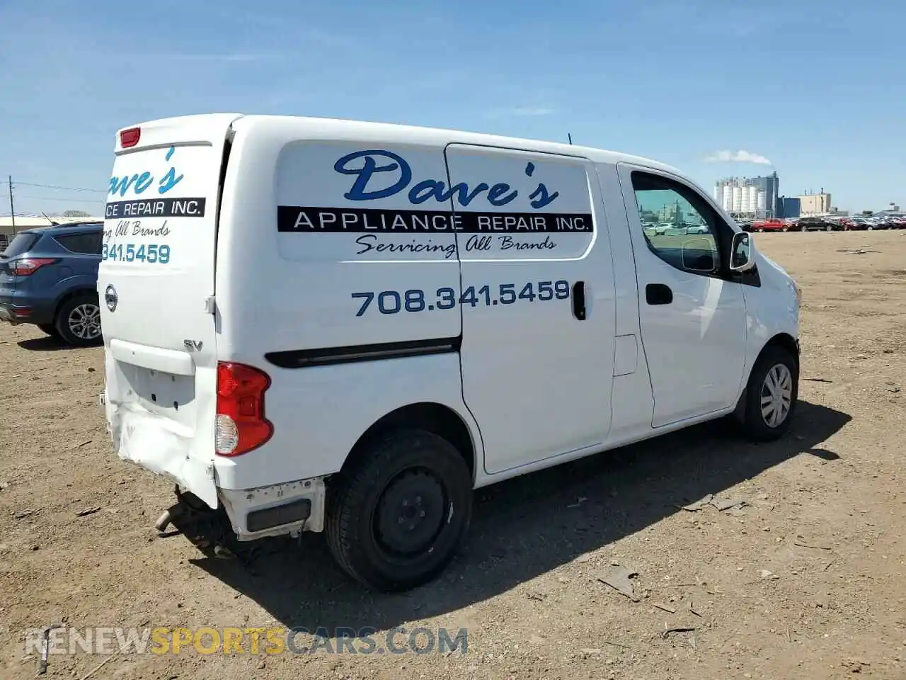 3 fotografías del automóvil dañado 3N6CM0KNXMK707399 NISSAN NV 2021