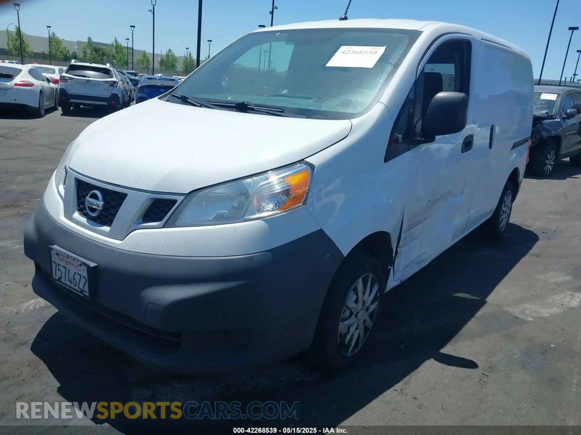 2 Фотография поврежденного автомобиля 3N6CM0KNXKK705276 NISSAN NV200 2019