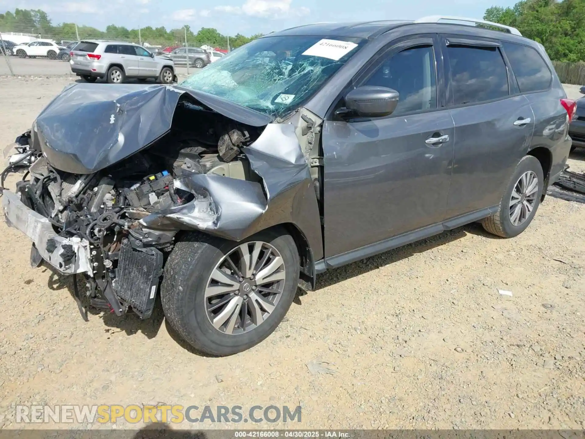 2 Photograph of a damaged car 5N1DR2MM0KC577754 NISSAN PATHFINDER 2019