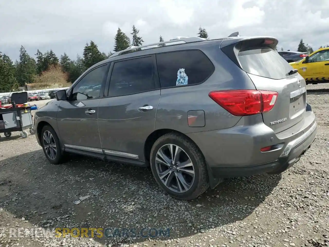 2 fotografías del automóvil dañado 5N1DR2MM0KC609165 NISSAN PATHFINDER 2019