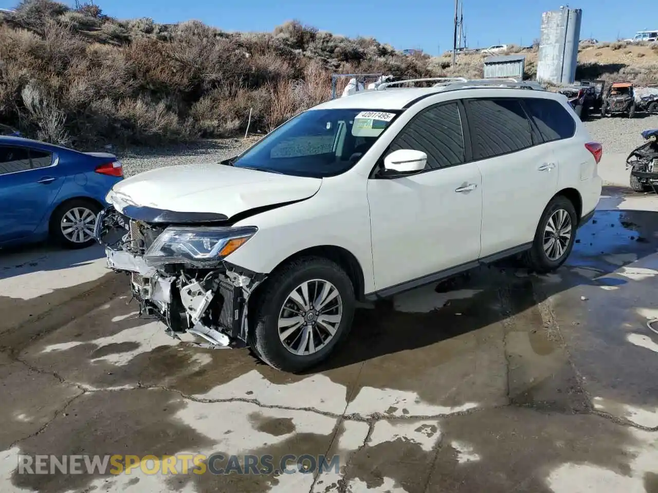 1 Photograph of a damaged car 5N1DR2MM1KC589637 NISSAN PATHFINDER 2019