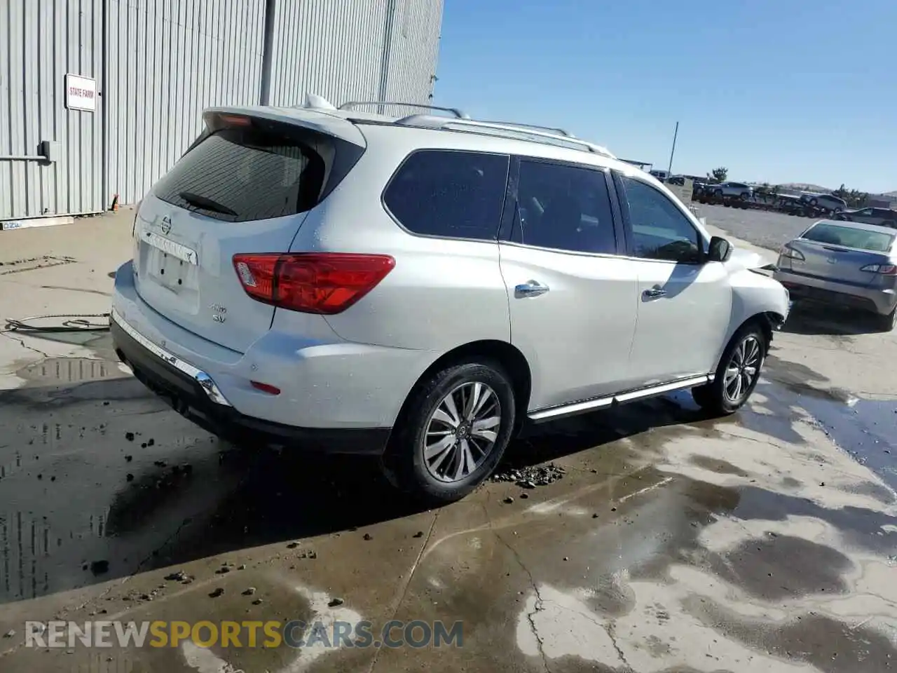 3 Photograph of a damaged car 5N1DR2MM1KC589637 NISSAN PATHFINDER 2019