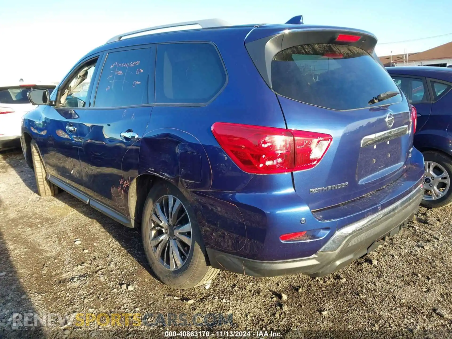 3 Photograph of a damaged car 5N1DR2MM1KC612656 NISSAN PATHFINDER 2019