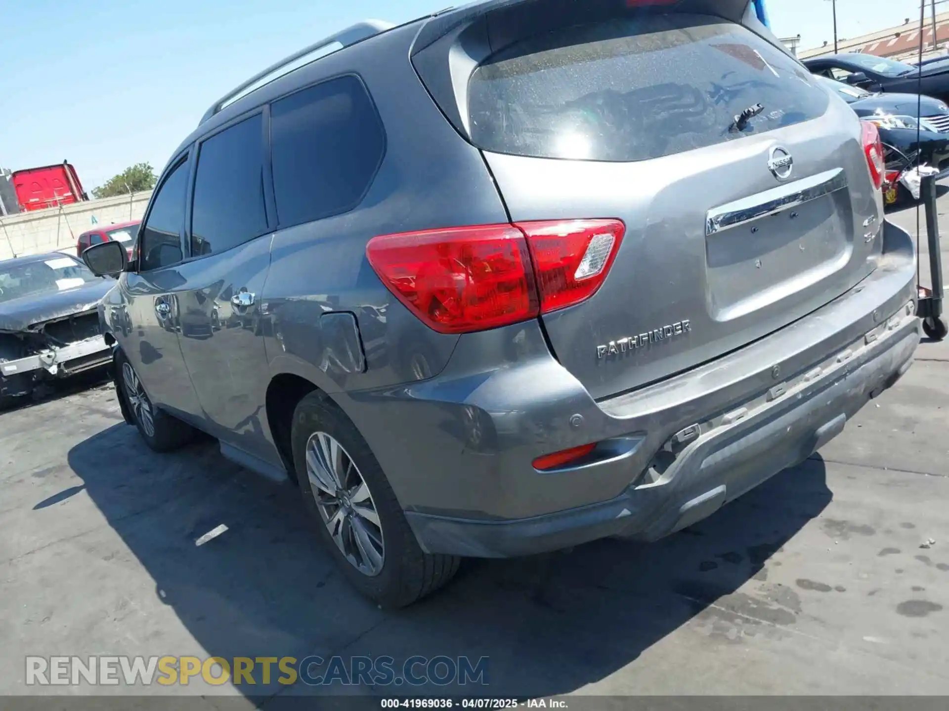 3 Photograph of a damaged car 5N1DR2MM2KC606350 NISSAN PATHFINDER 2019