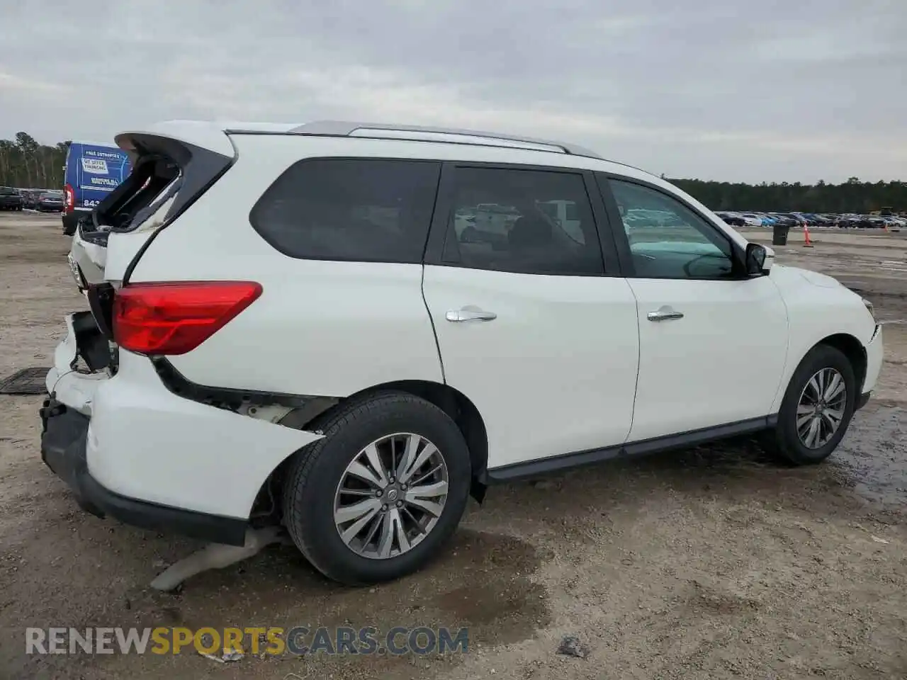 3 Photograph of a damaged car 5N1DR2MM2KC608065 NISSAN PATHFINDER 2019