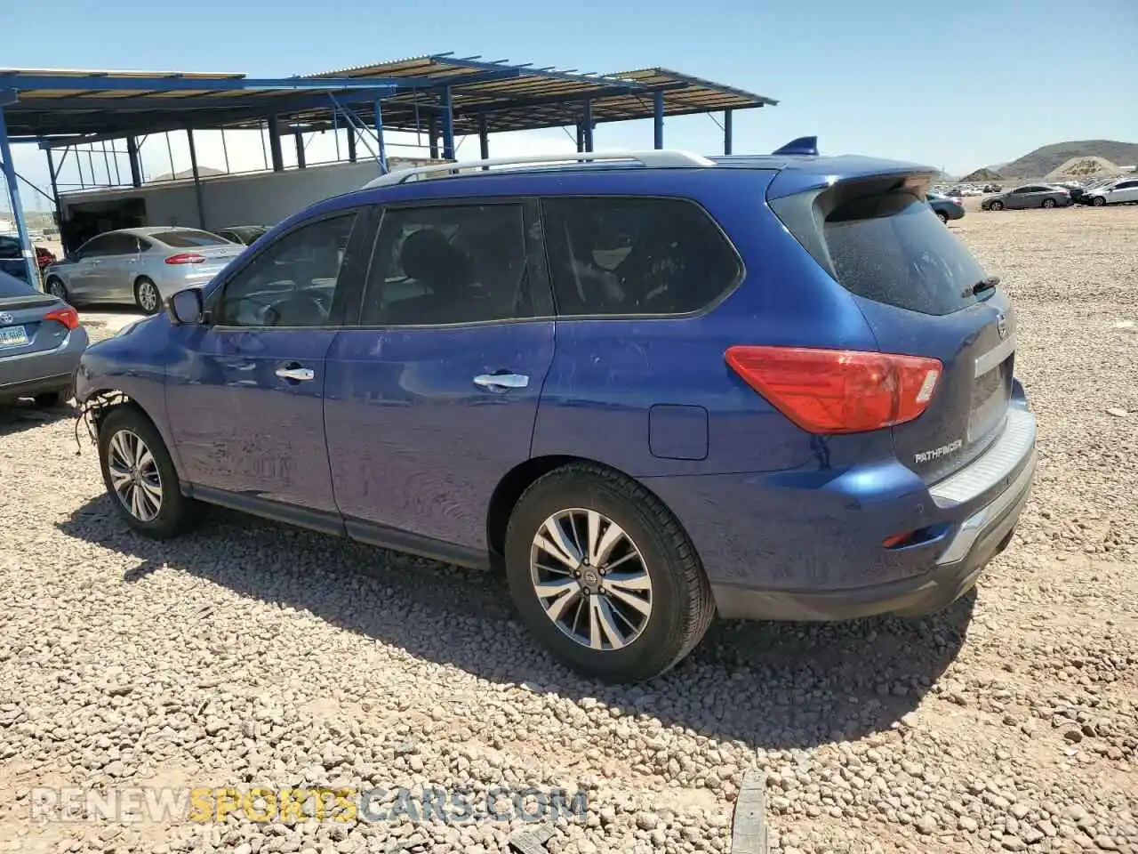 2 Photograph of a damaged car 5N1DR2MM2KC637341 NISSAN PATHFINDER 2019