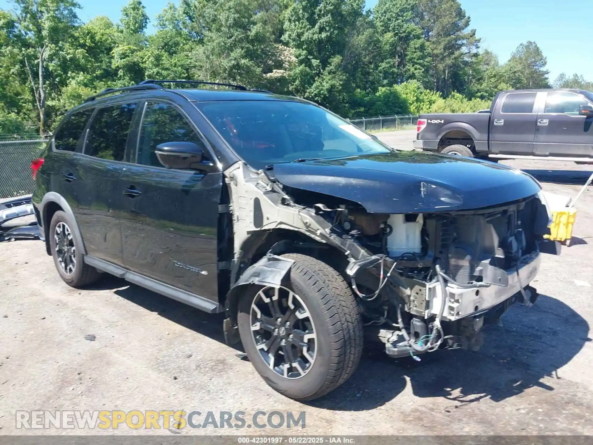 1 Photograph of a damaged car 5N1DR2MM2KC642006 NISSAN PATHFINDER 2019